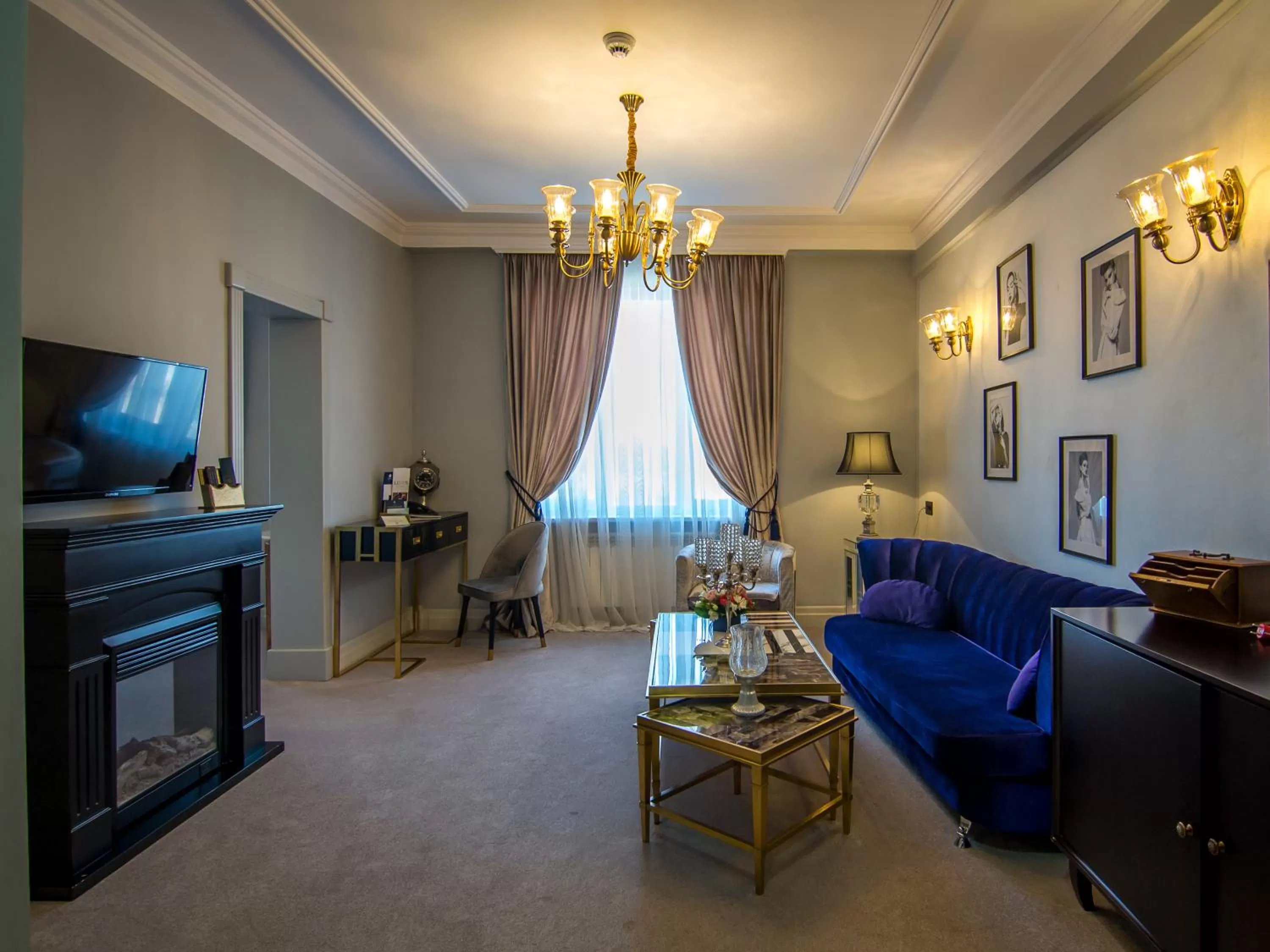 Seating area in Hotel Lido by Phoenicia