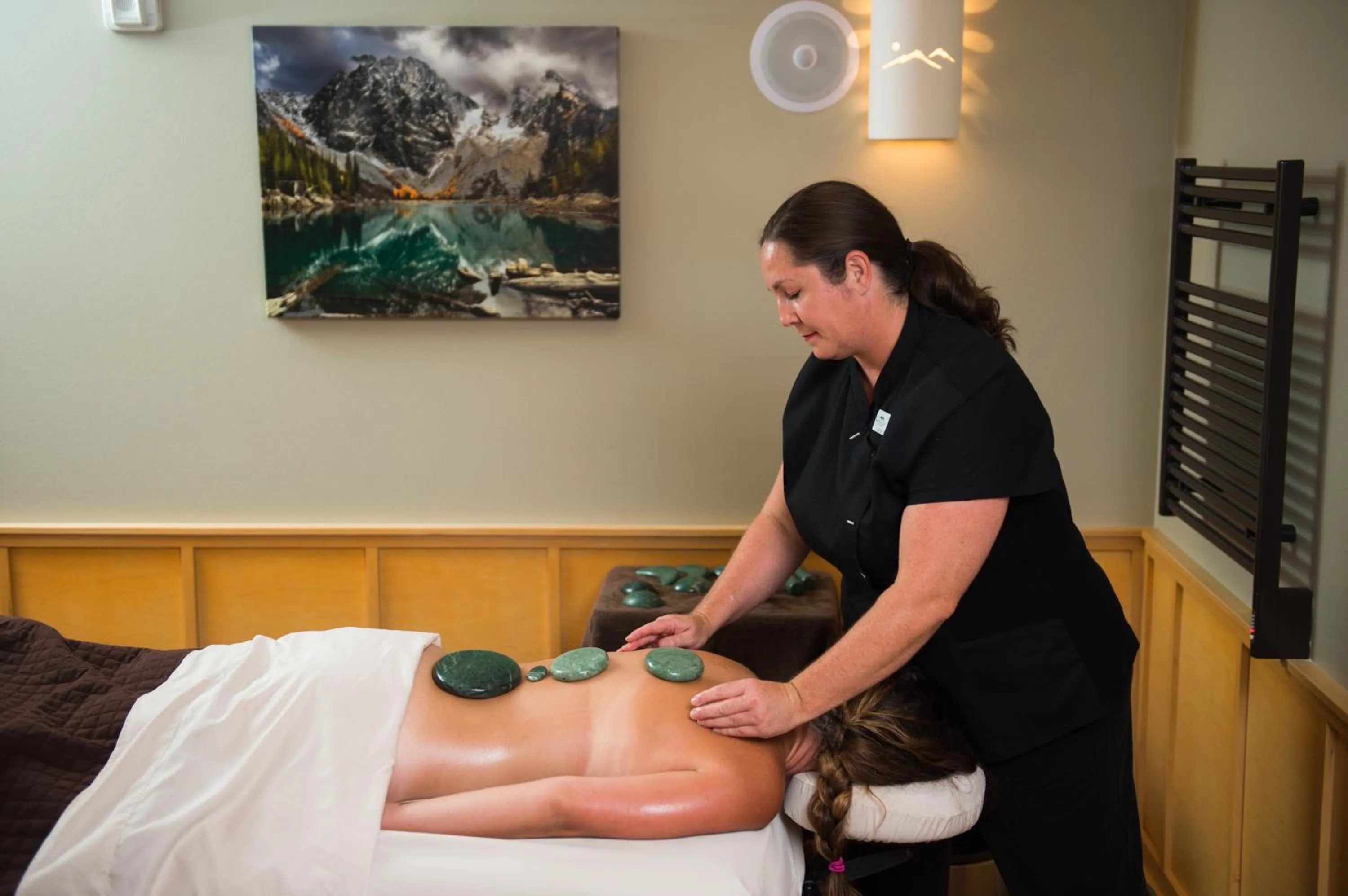 Staff in Sleeping Lady Mountain Resort