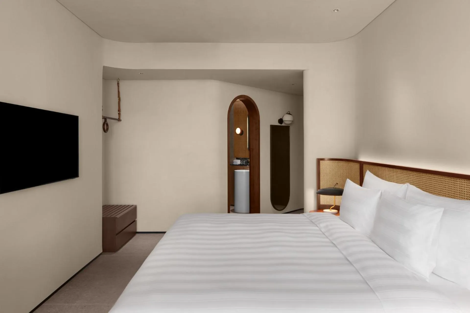 Bed in L7 WEST LAKE HANOI by LOTTE HOTELS