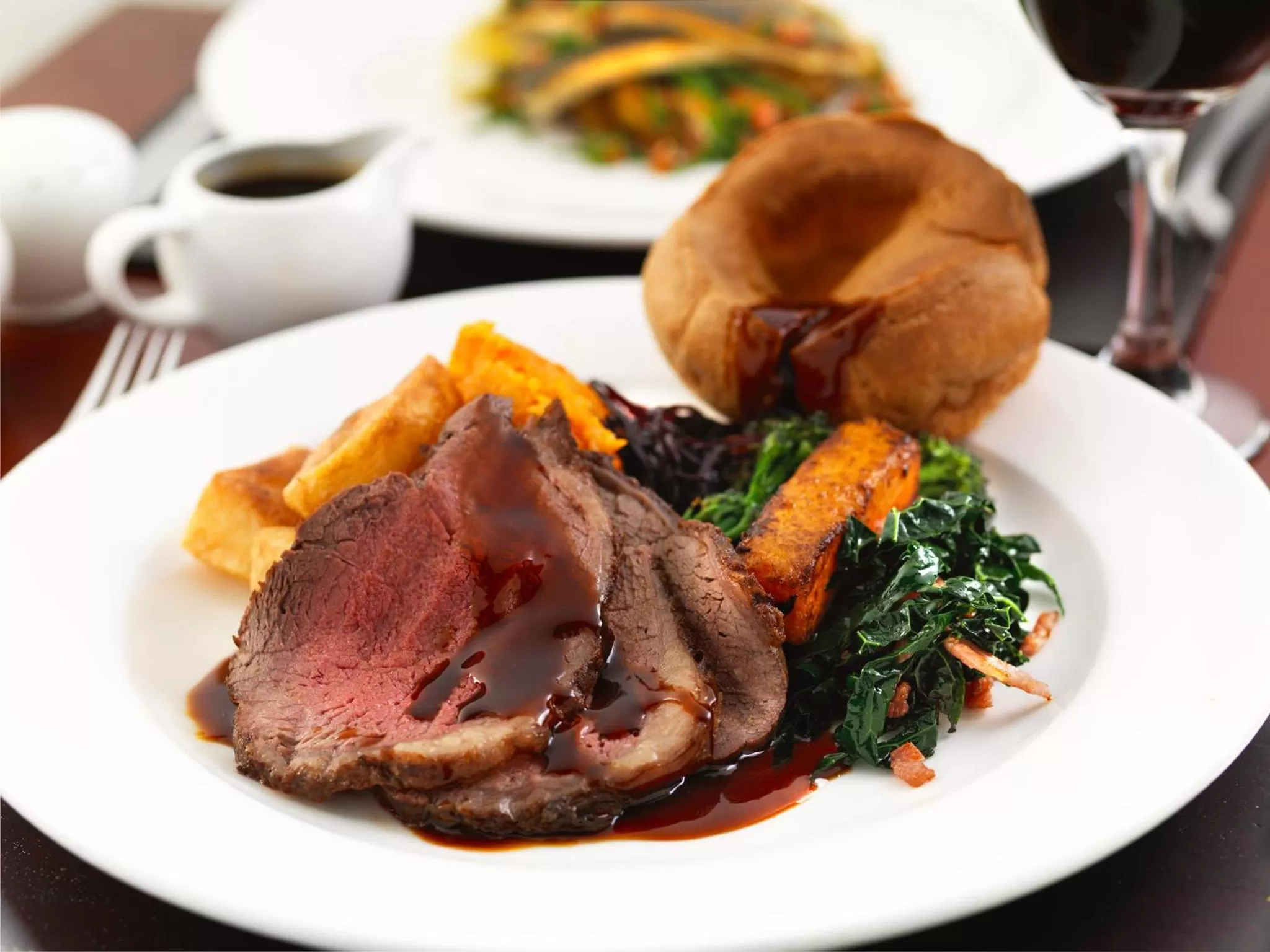 Food close-up in Pennine Manor Hotel