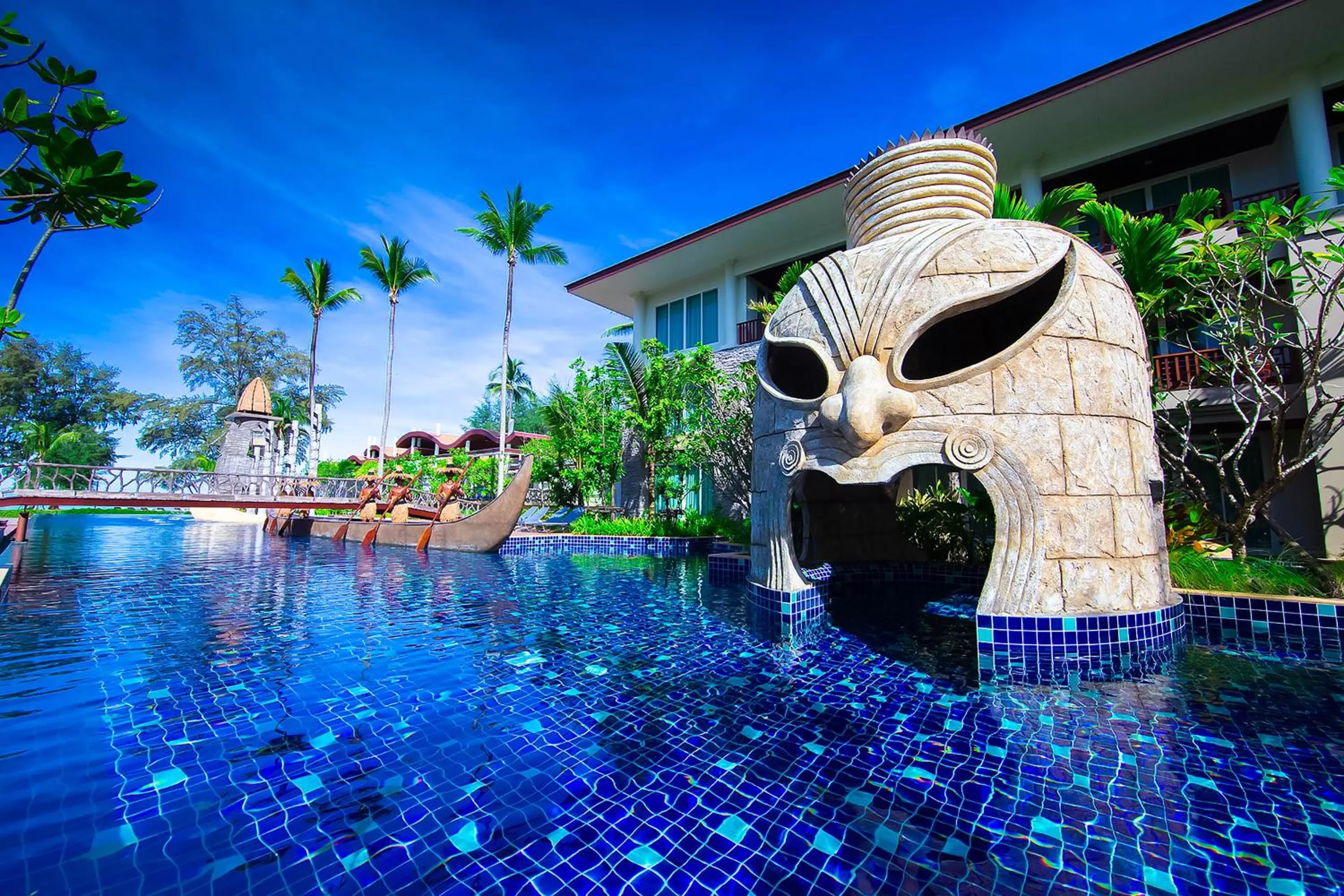 Pool view in Graceland Khaolak Beachfront Resort
