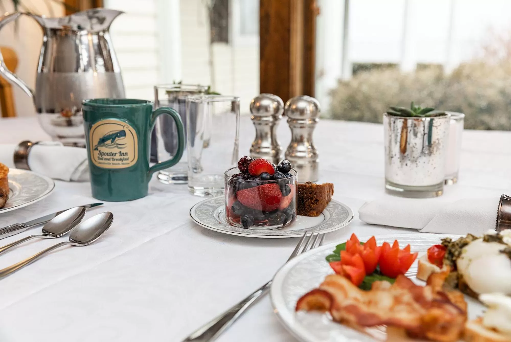 Food close-up in Spouter Inn Bed & Breakfast