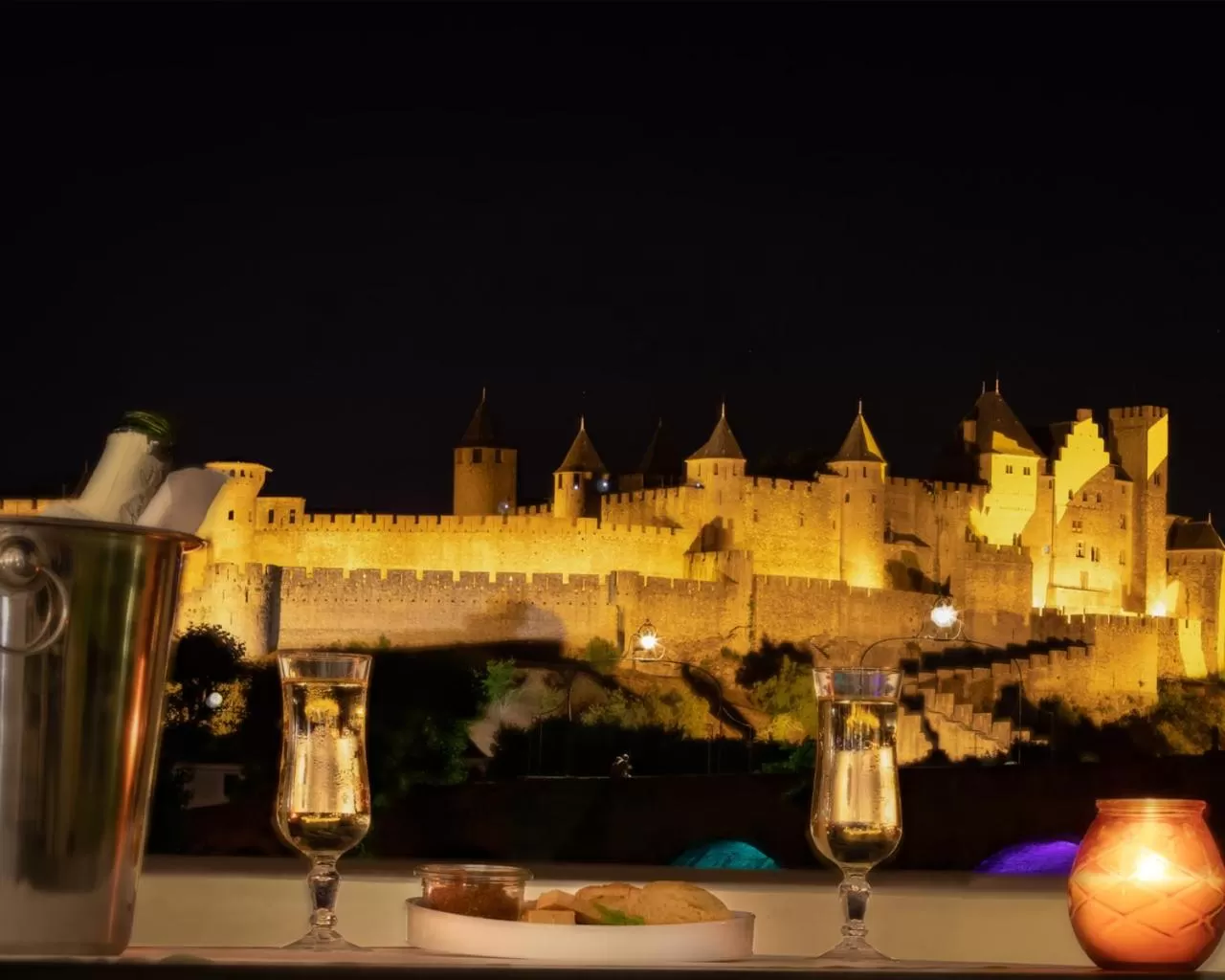 City view in SOWELL HOTELS Les Chevaliers