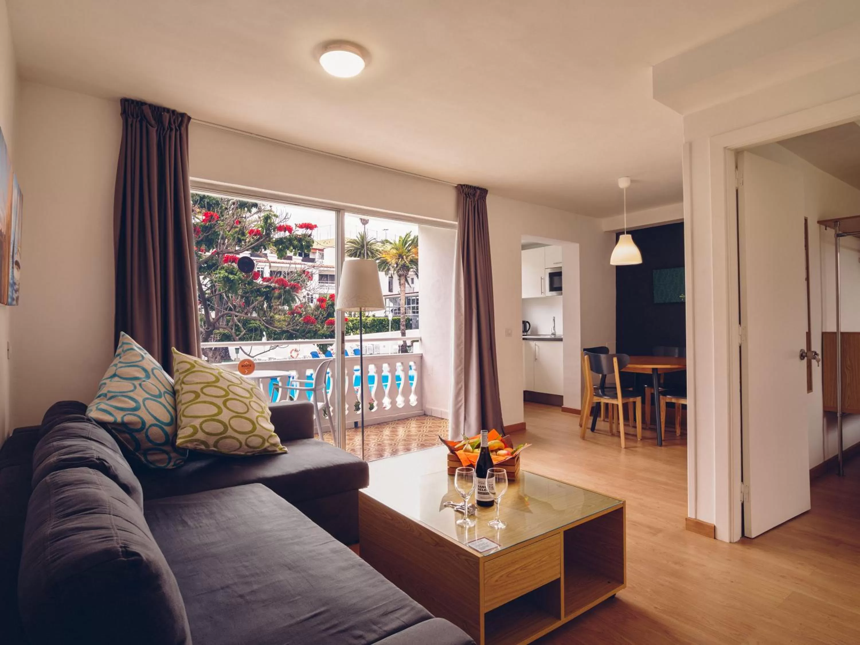 Living room in Route Active Hotel