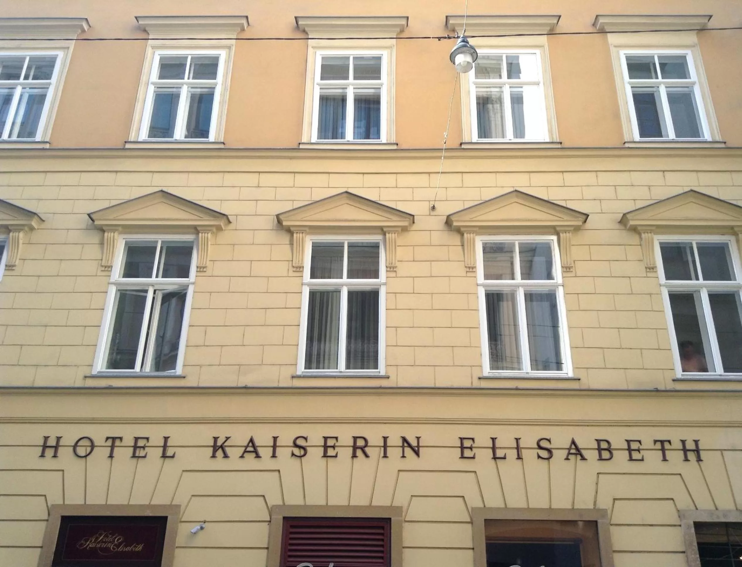 Facade/entrance in Hotel Kaiserin Elisabeth