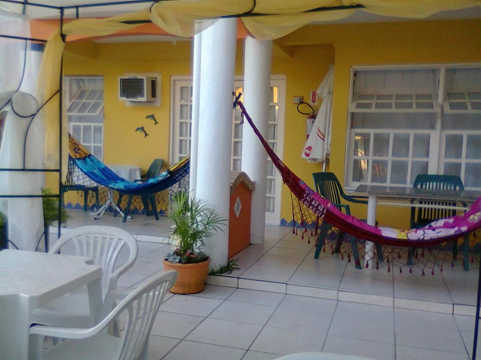 Patio in Pousada Âncora