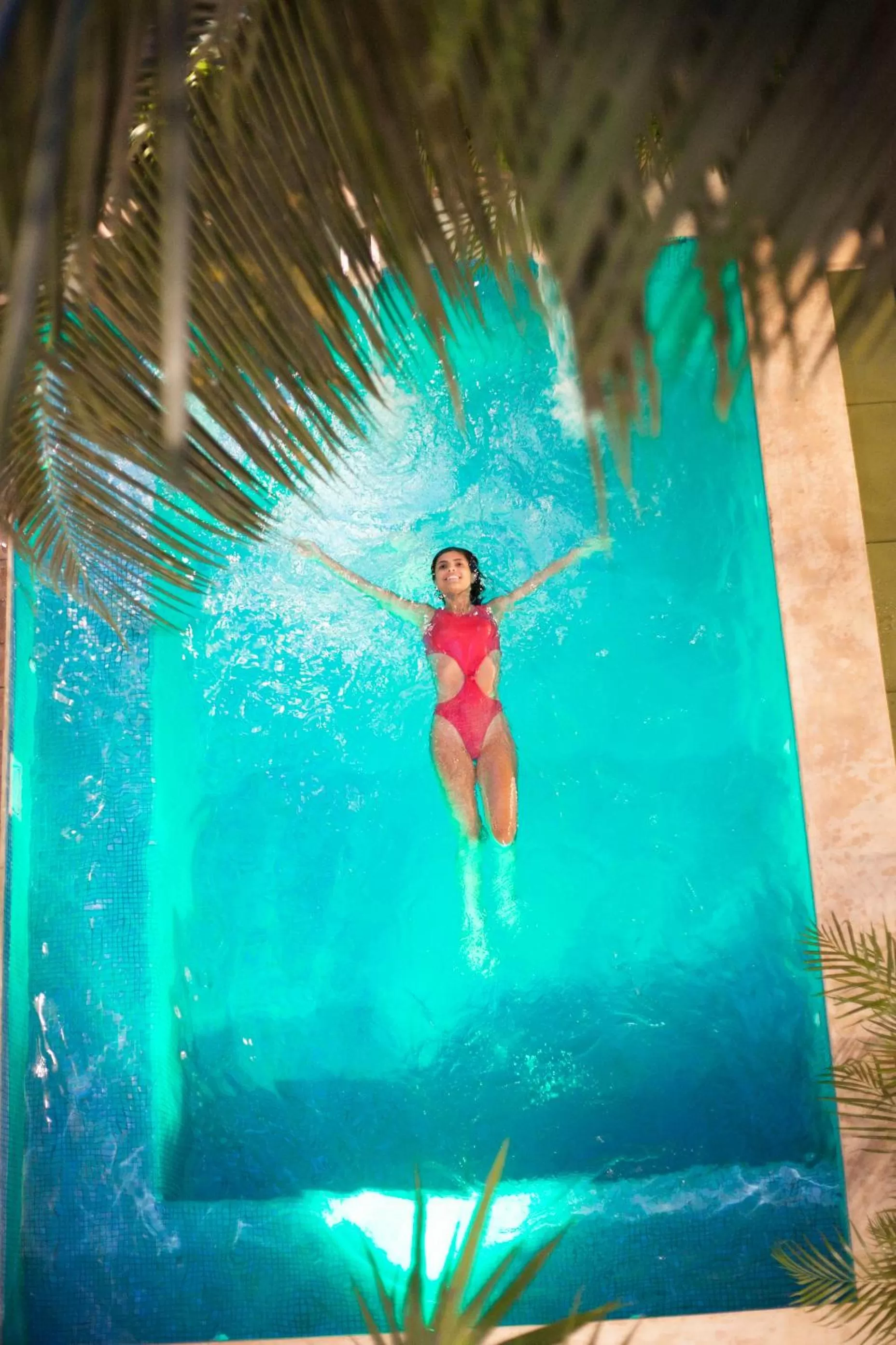 Swimming pool in Latino Hotel Boutique