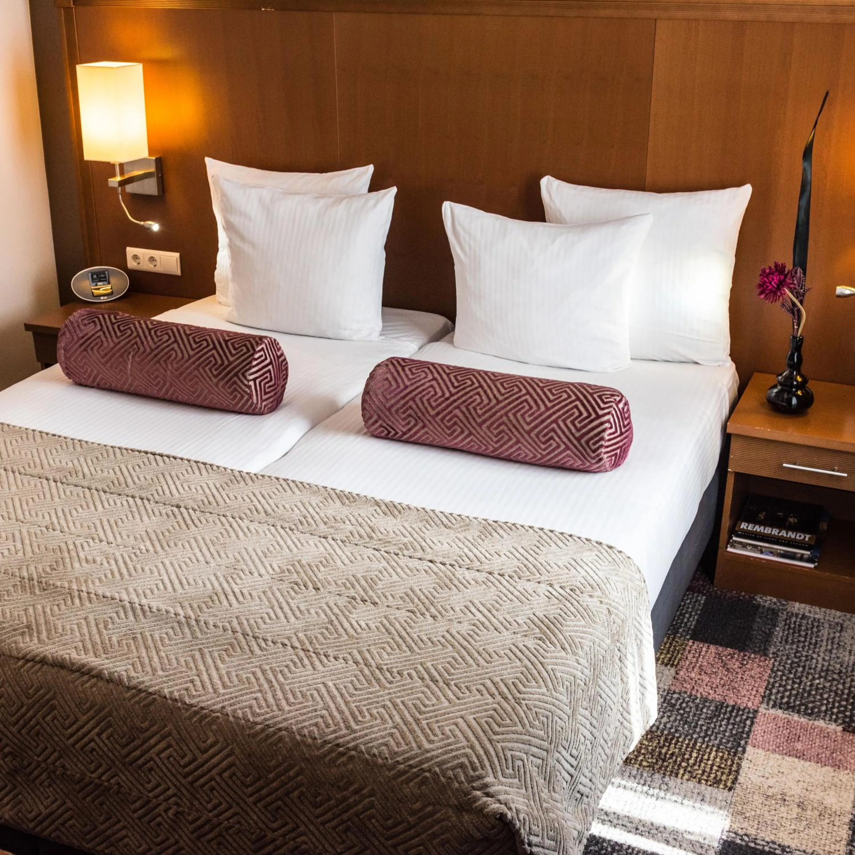 Bed in Hotel Amstelzicht