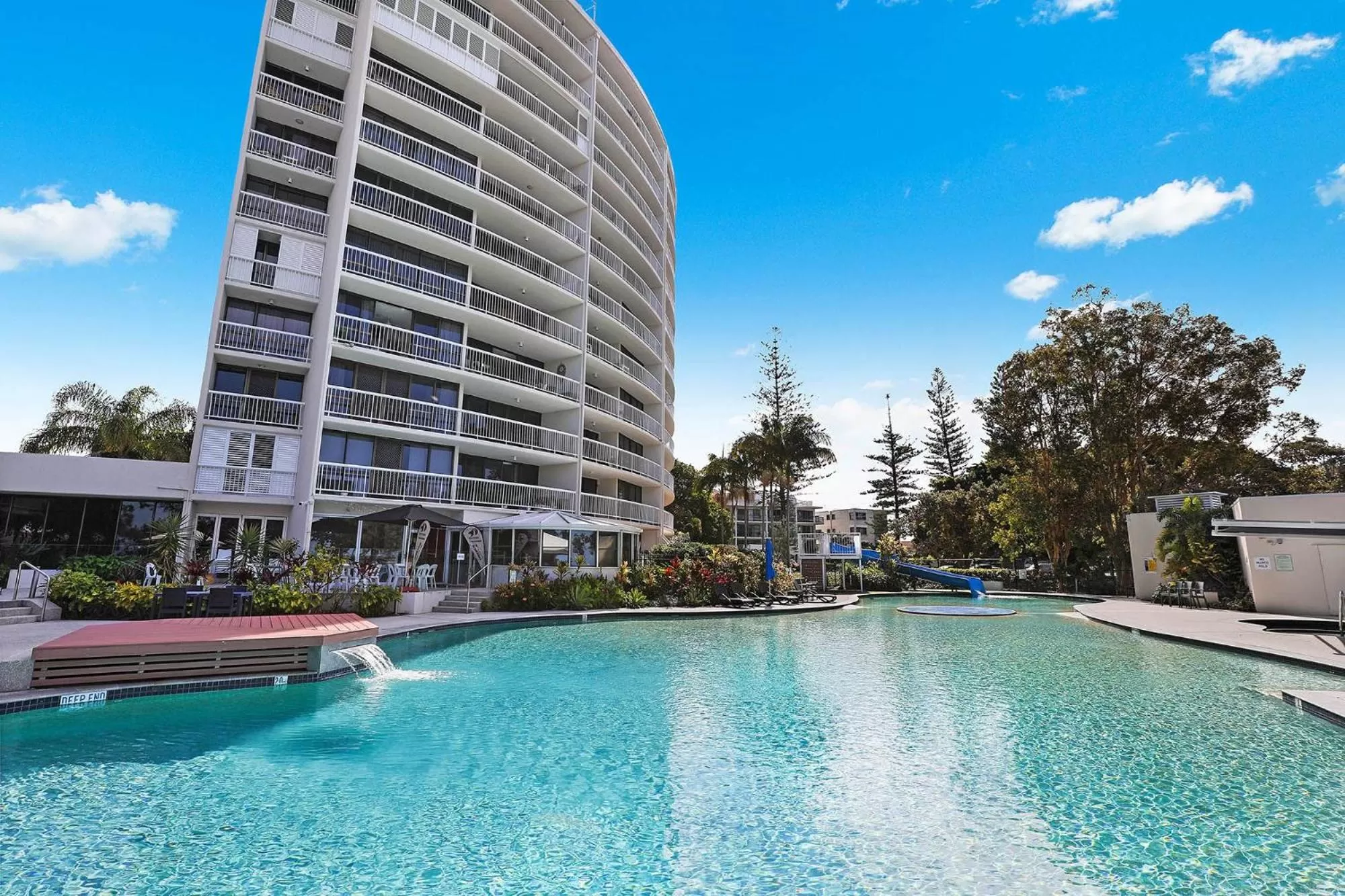 Pool view in Gemini Resort