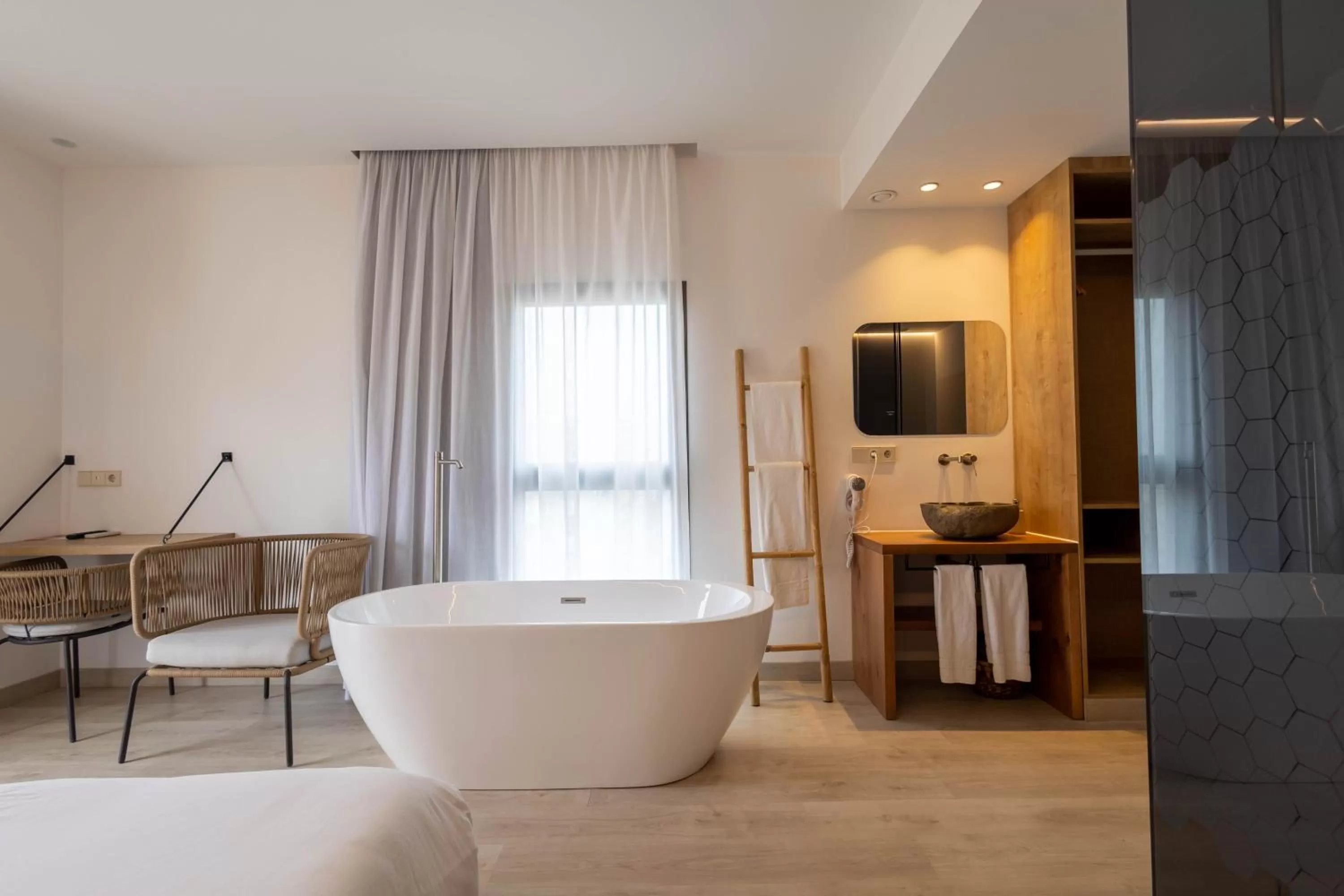 Seating area, TV/Entertainment Center in Play Hotel Ibiza - Adults Only