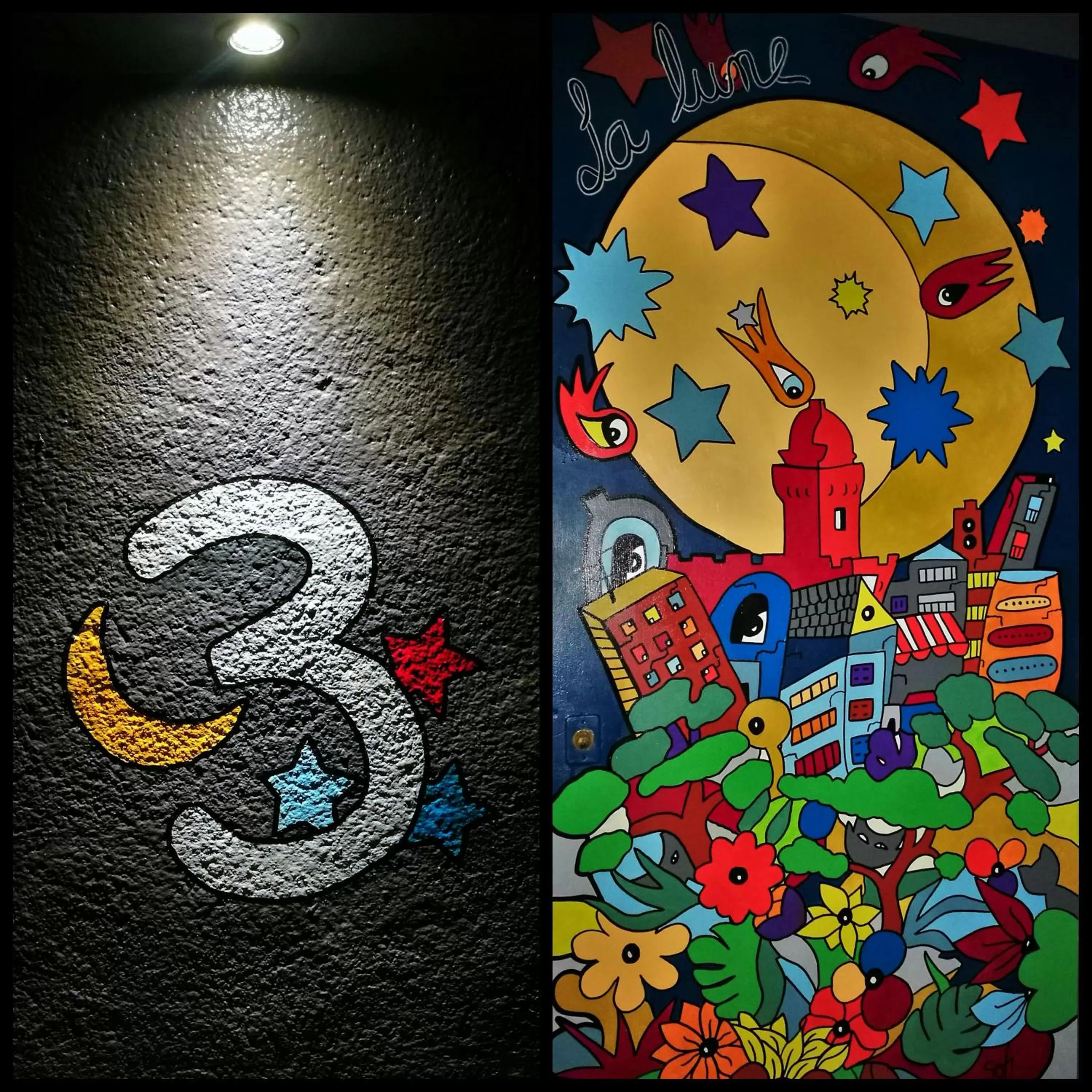 Decorative detail in Nyx Hôtel Indépendant Perpignan Centre Gare