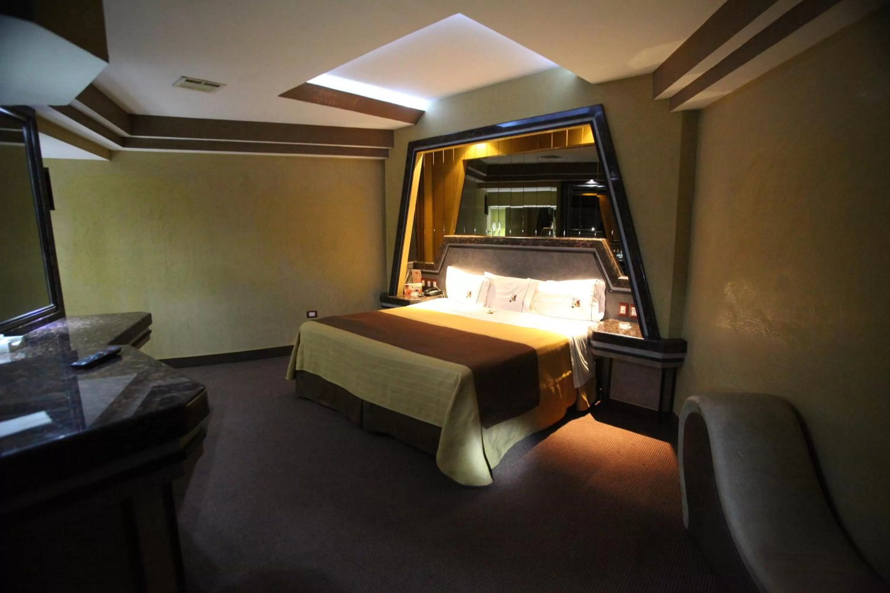 Bed in Motel Mediterraneo