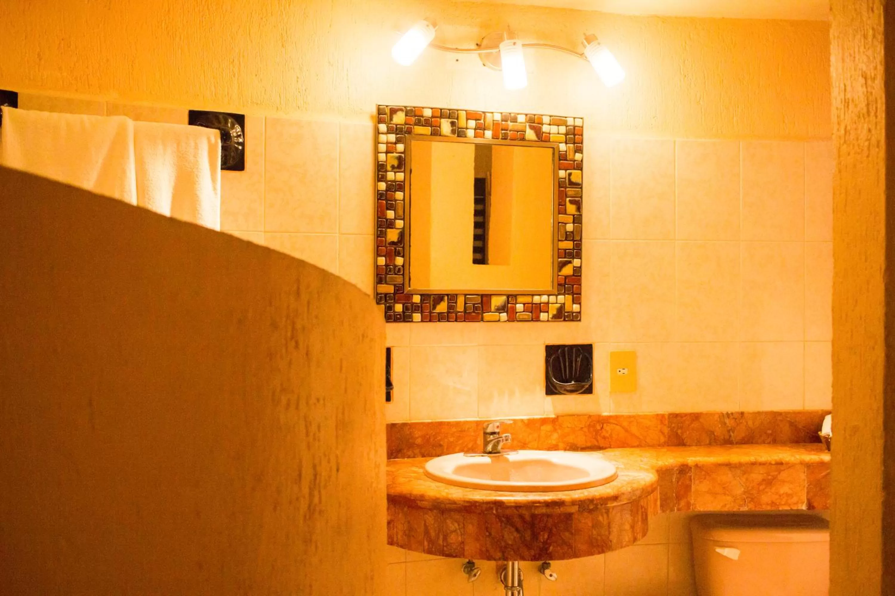 Bathroom in Cocos Cabañas Playa del Carmen Adults Only