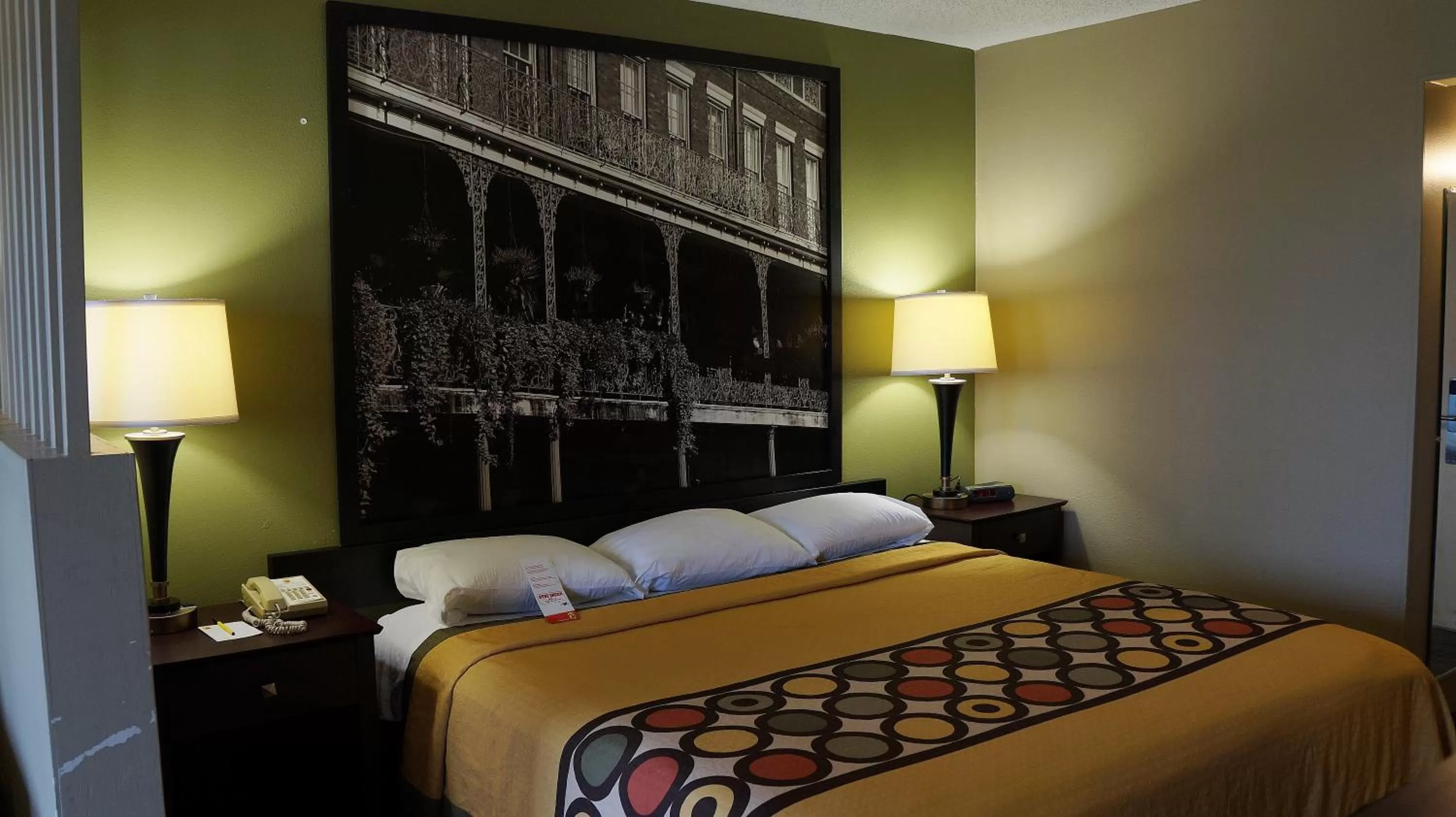 Bed in Super 8 by Wyndham New Iberia