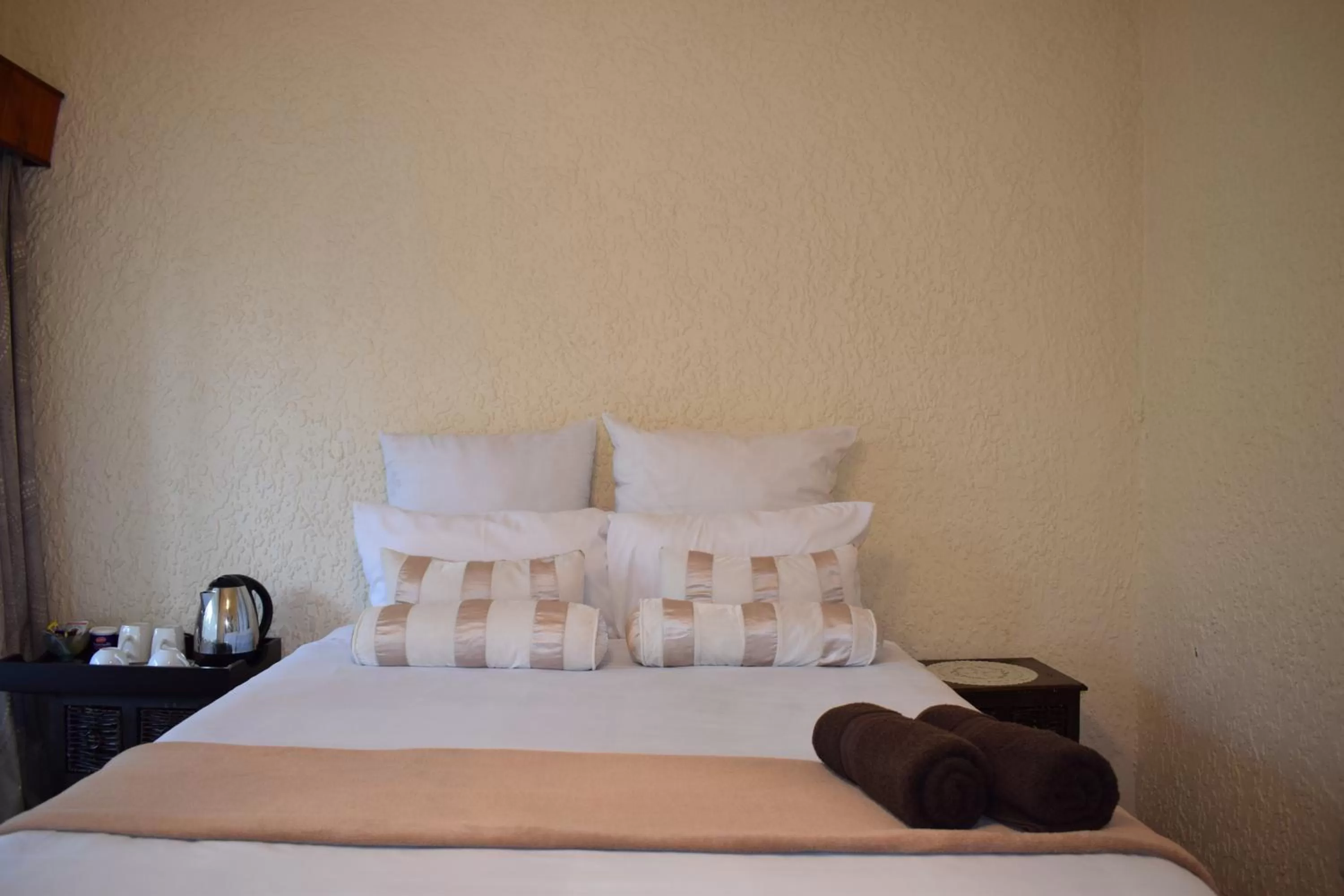 Bed in Moye Guest House