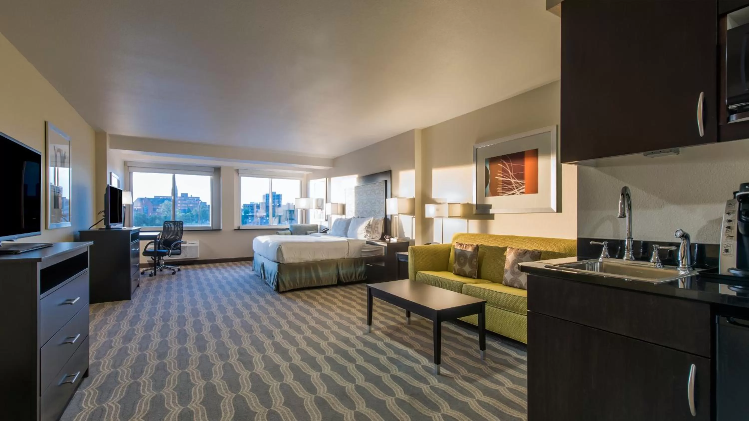 Photo of the whole room in Holiday Inn Express & Suites Colorado Springs Central by IHG
