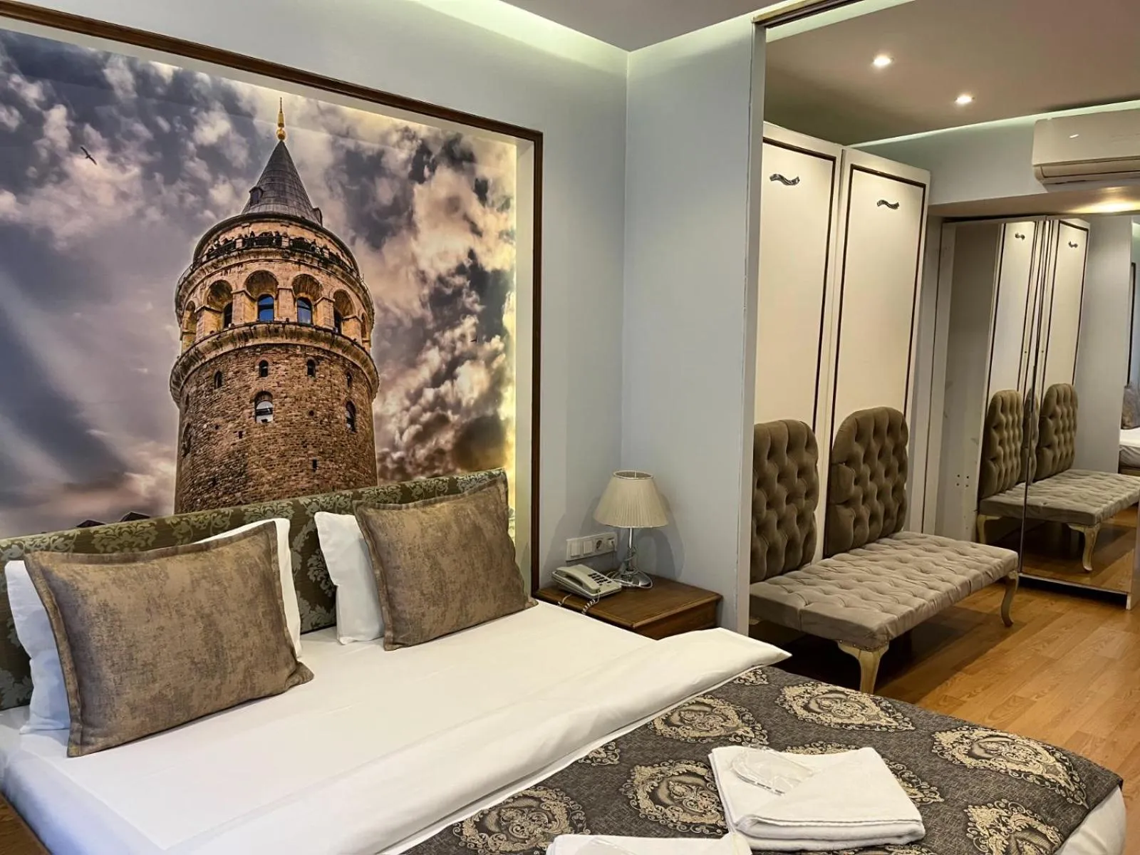 Bed in Elite Marmara Bosphorus&Suites