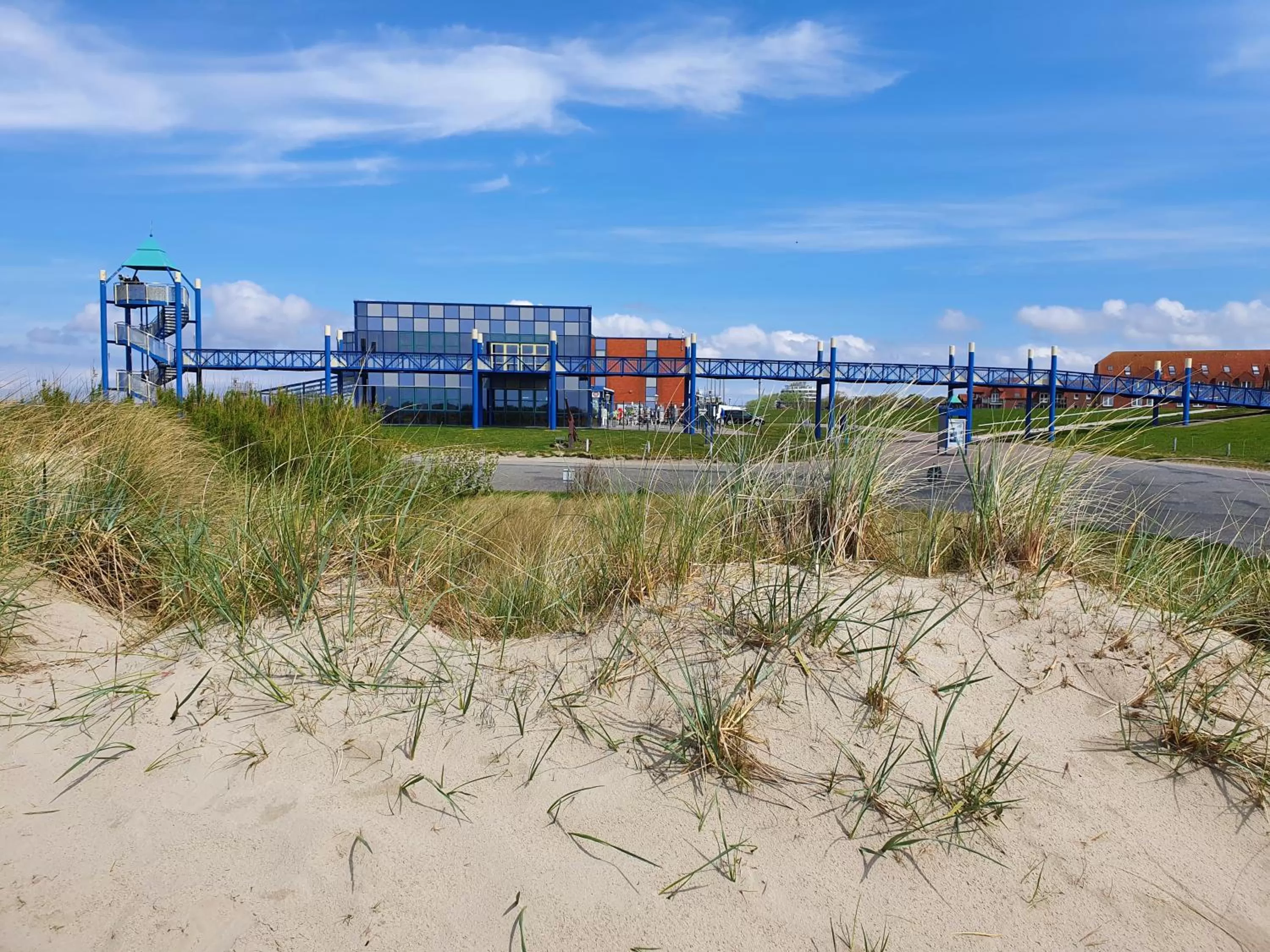 Beach in Hotel Pension Am Hafen