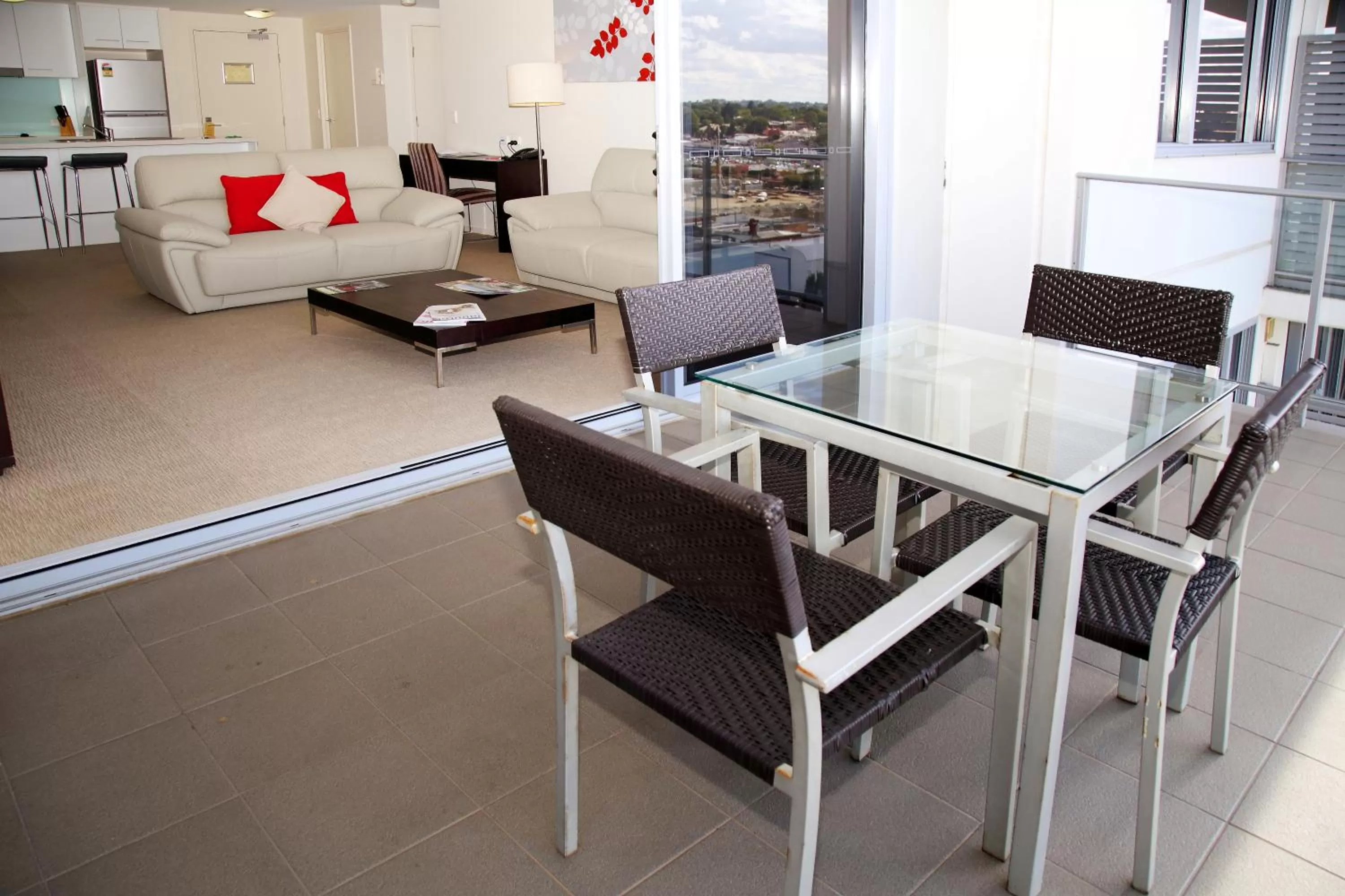 Balcony/Terrace in Toowoomba Central Plaza Apartment Hotel Official