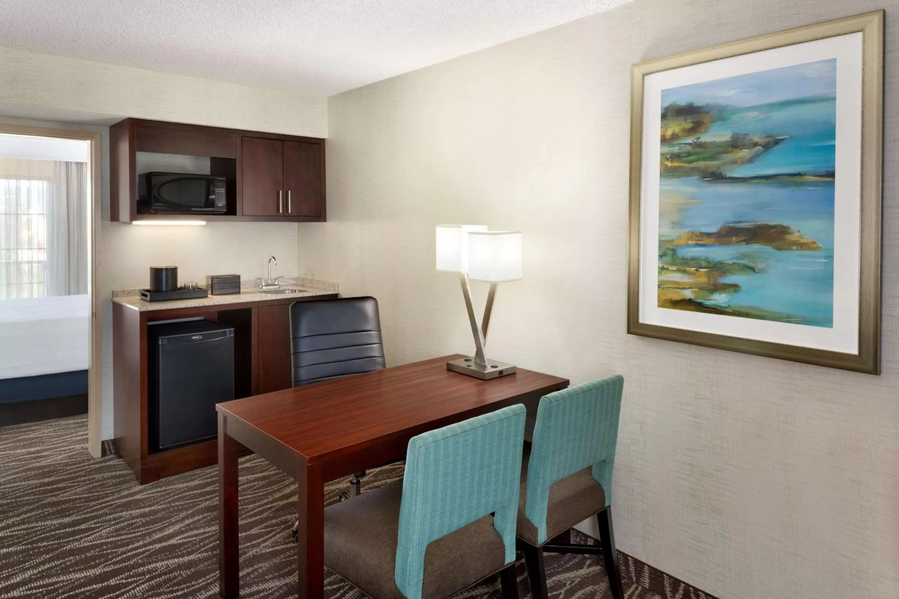Kitchen or kitchenette in Embassy Suites by Hilton Lompoc Central Coast