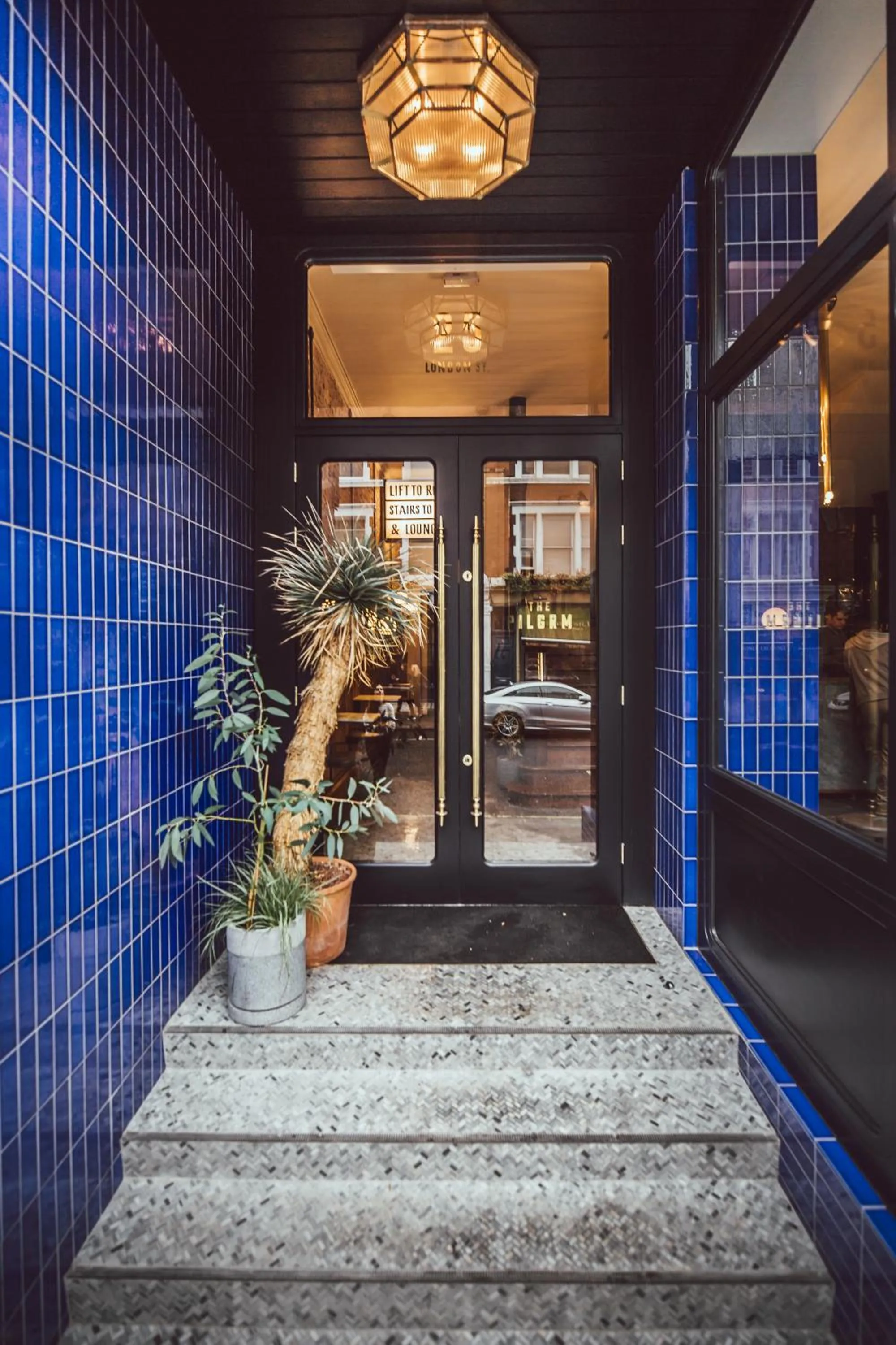 Facade/entrance in The Pilgrm