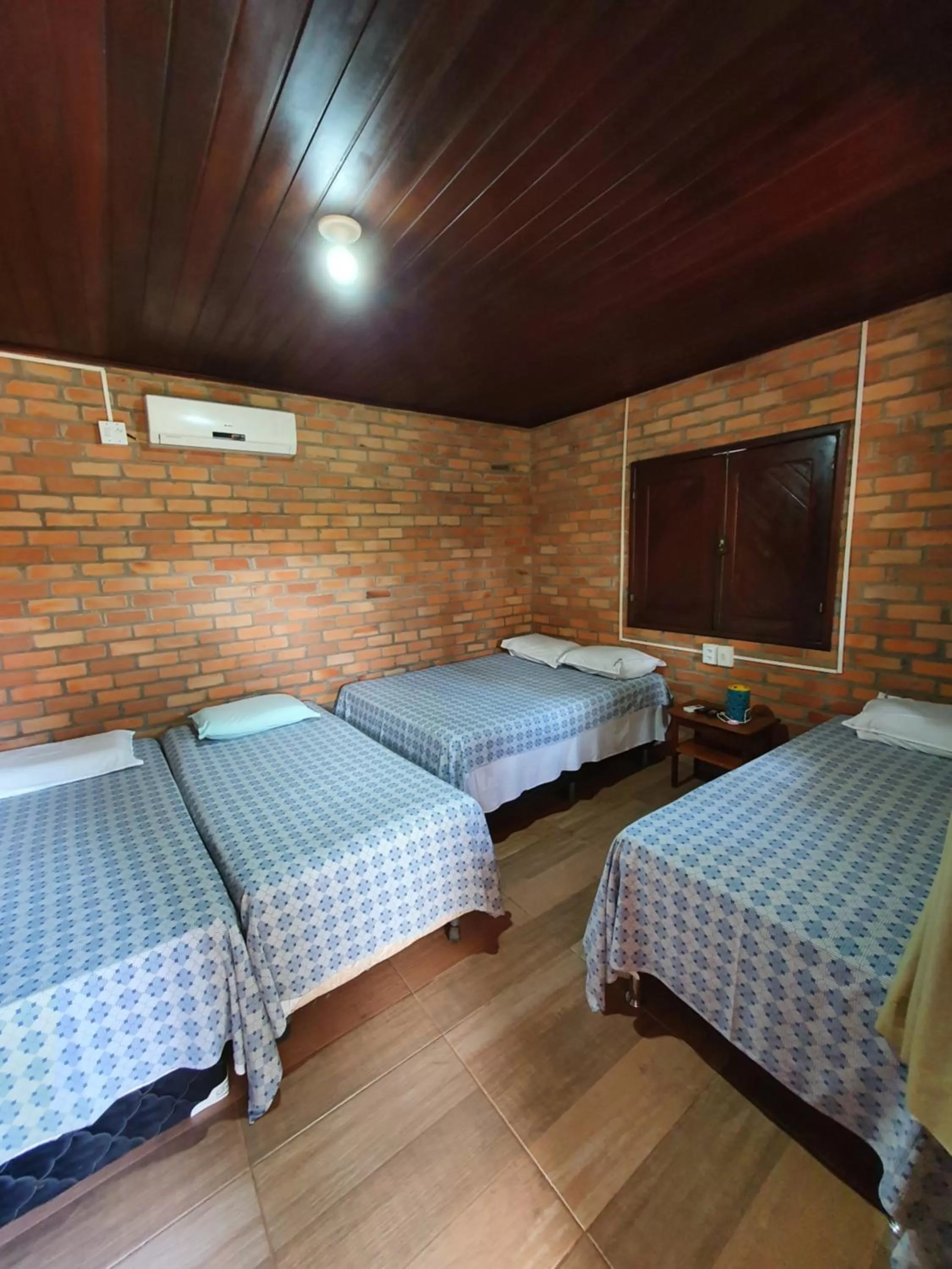 Bed in Pousada do Riacho