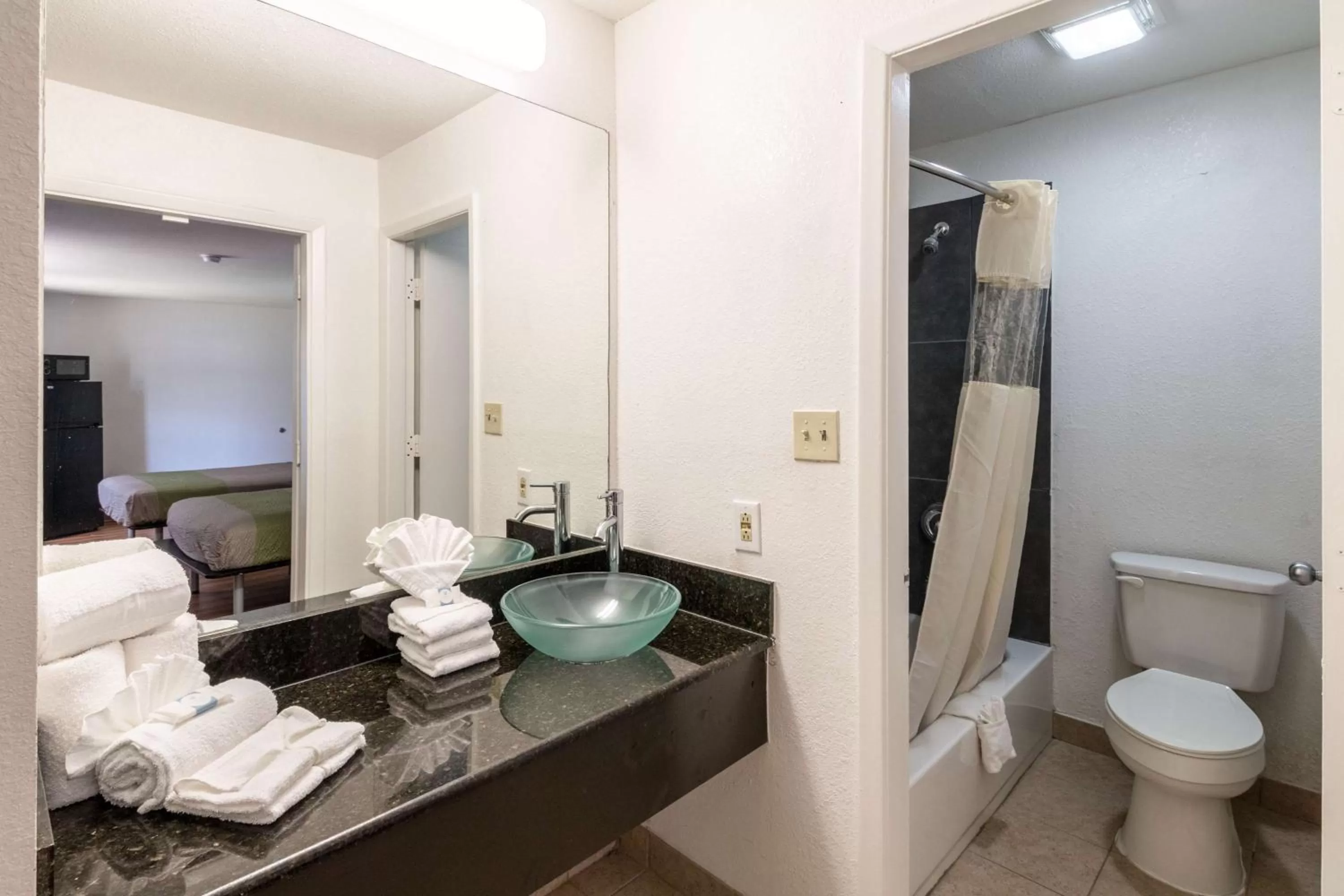 Bathroom in Studio 6-Arlington, TX