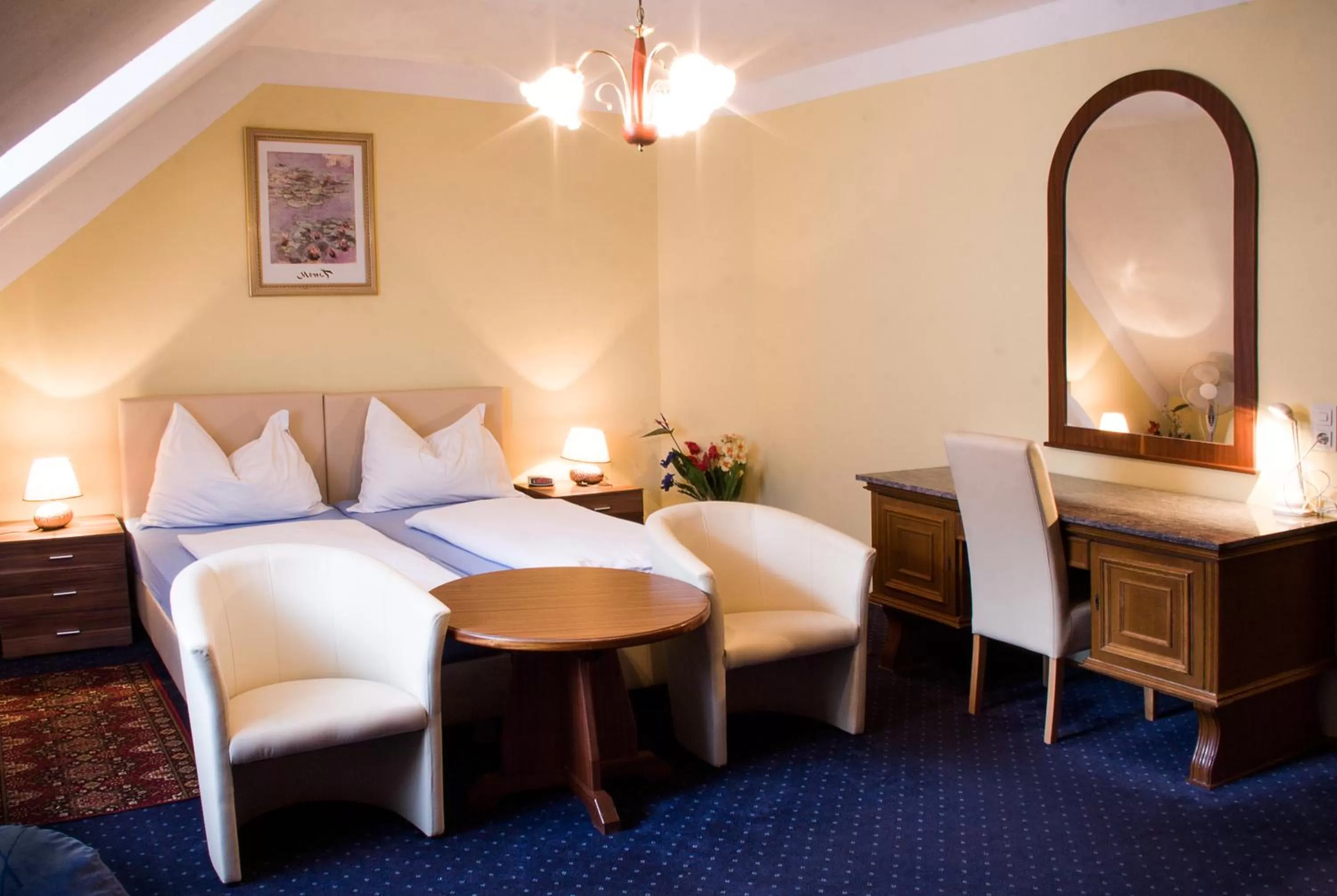 Bed in Hotel Alter Telegraf