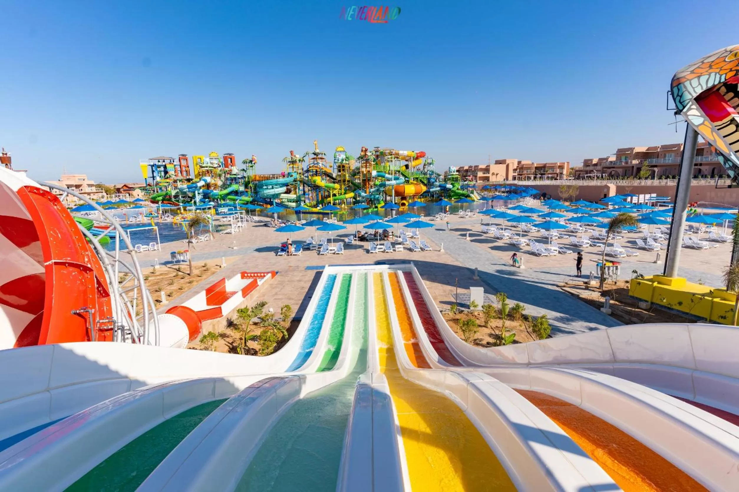 Aqua park in Neverland City Hurghada - Pickalbatros