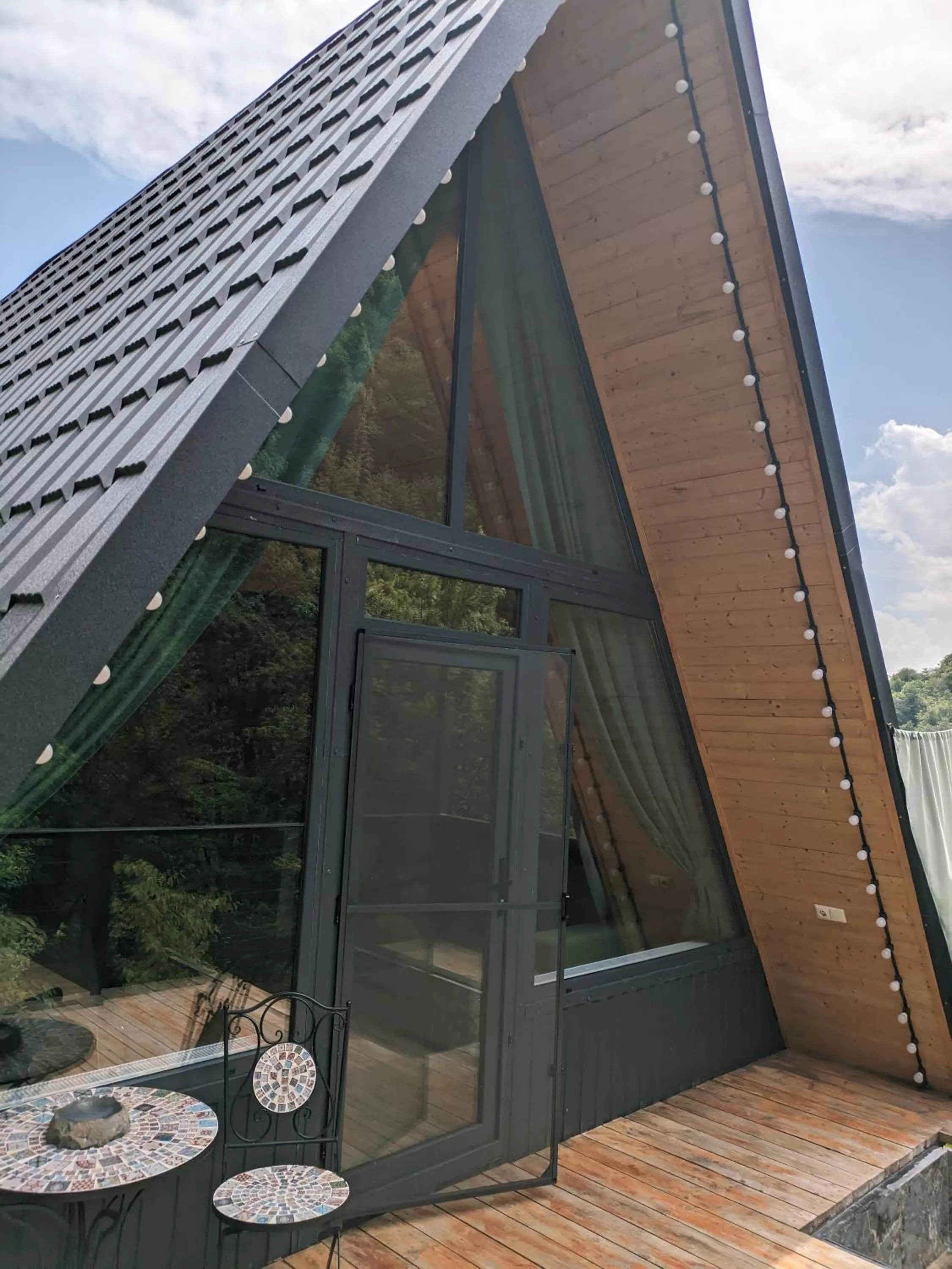 Balcony/Terrace, Property Building in Vanatun Monastery Stay