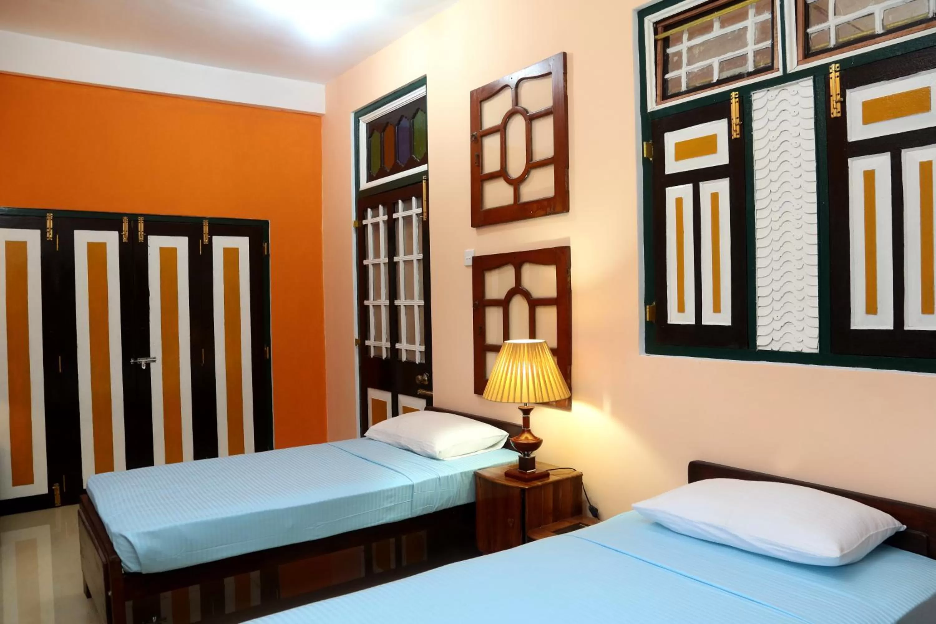 Bedroom, Bed in Villa Ceylon