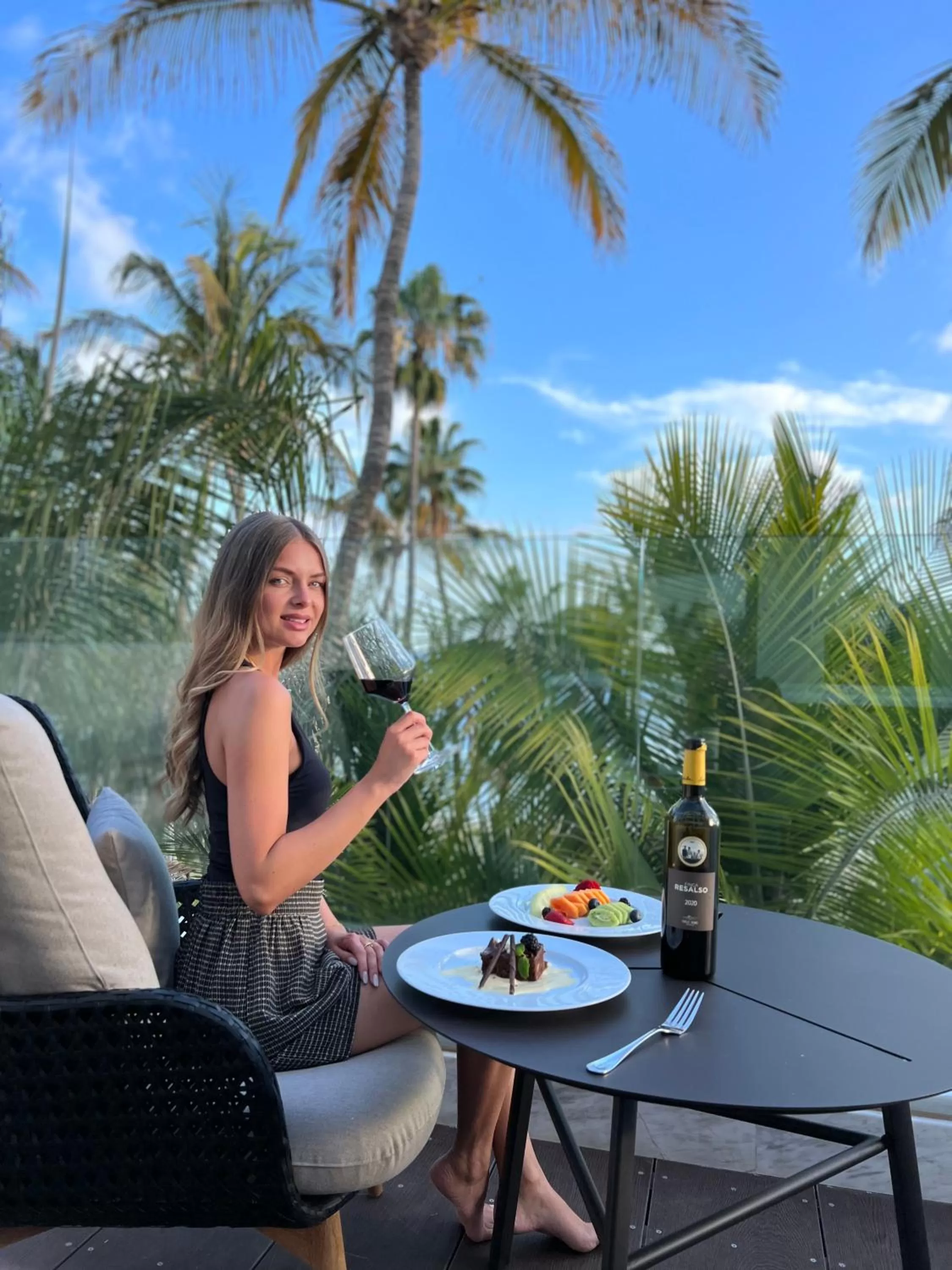 Patio in Hotel Fariones