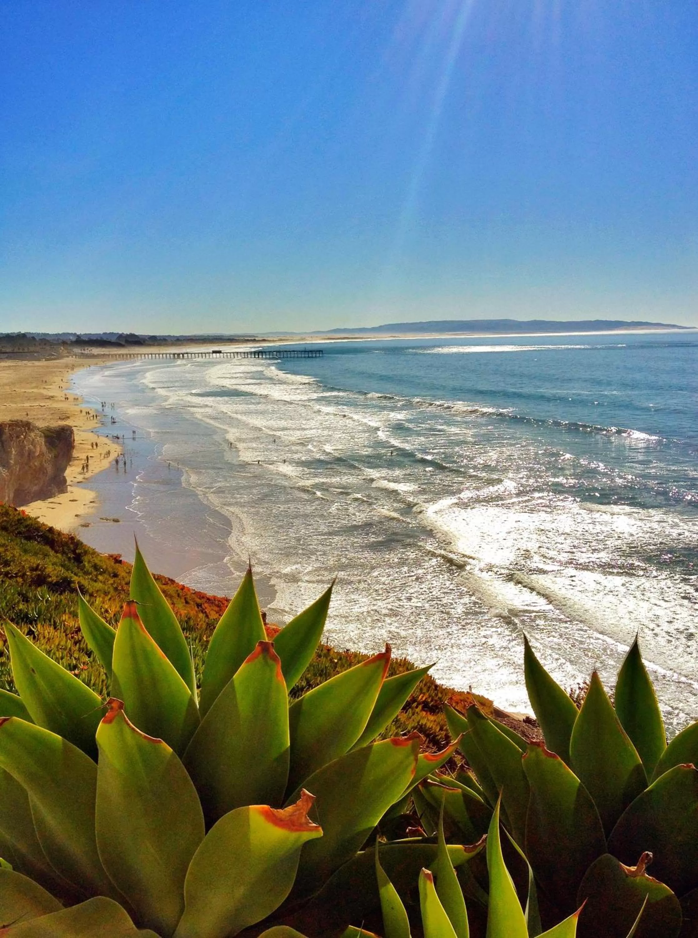 Sea view in Pismo Lighthouse Suites