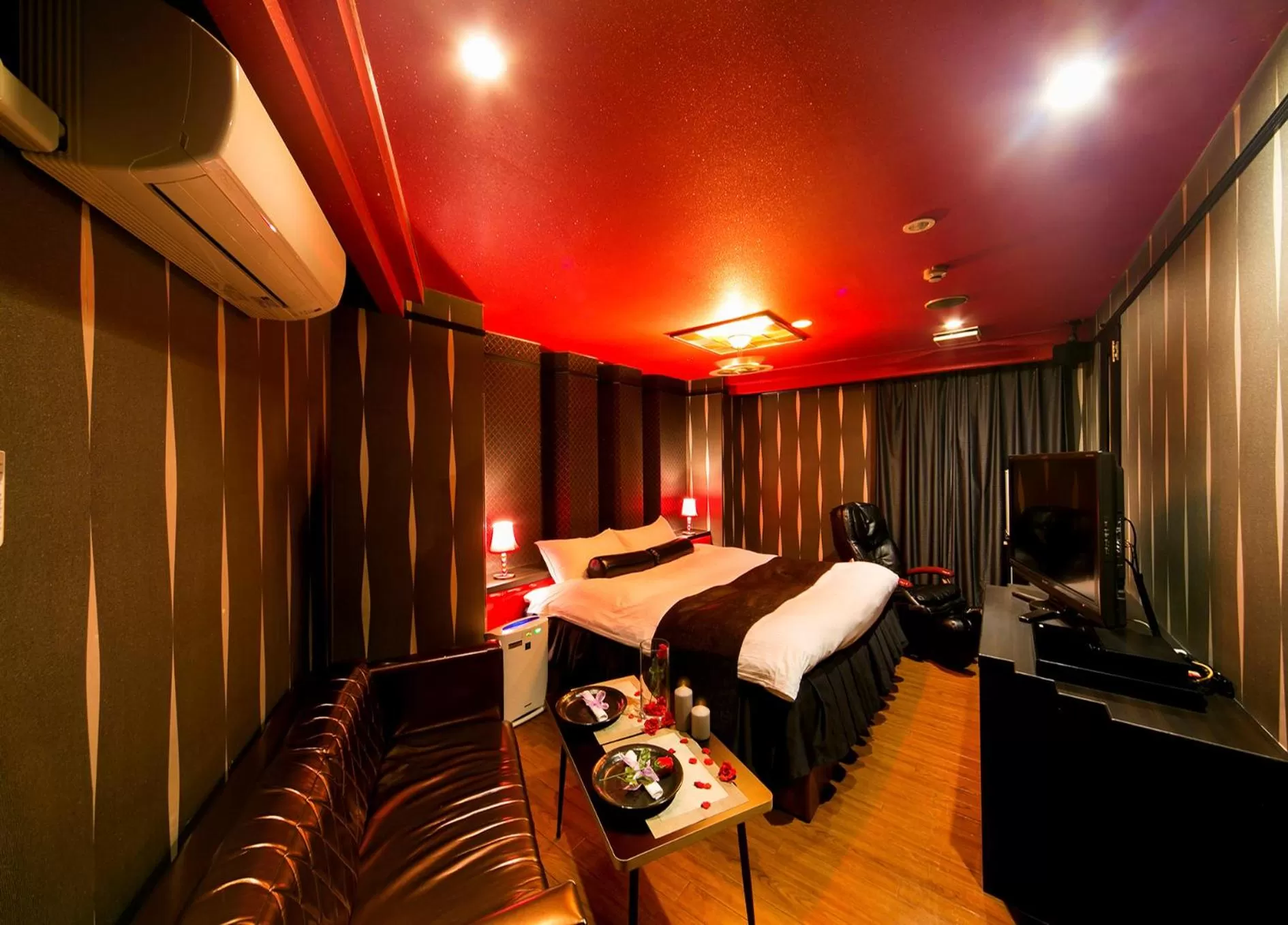 Photo of the whole room, Bed in Hotel Renaissance Sendai -Adult Only