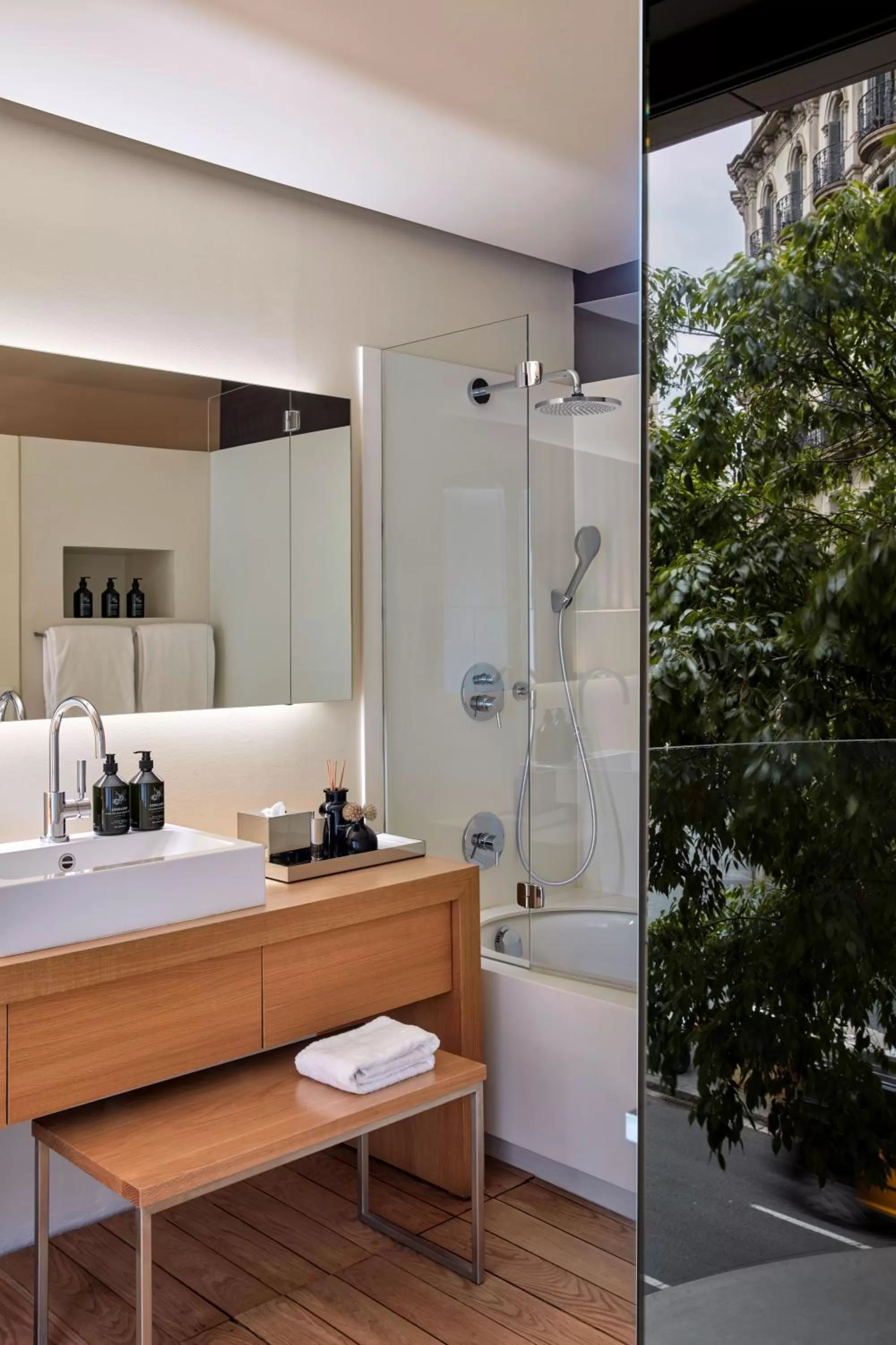 Shower in Sir Victor Hotel, part of Sircle Collection