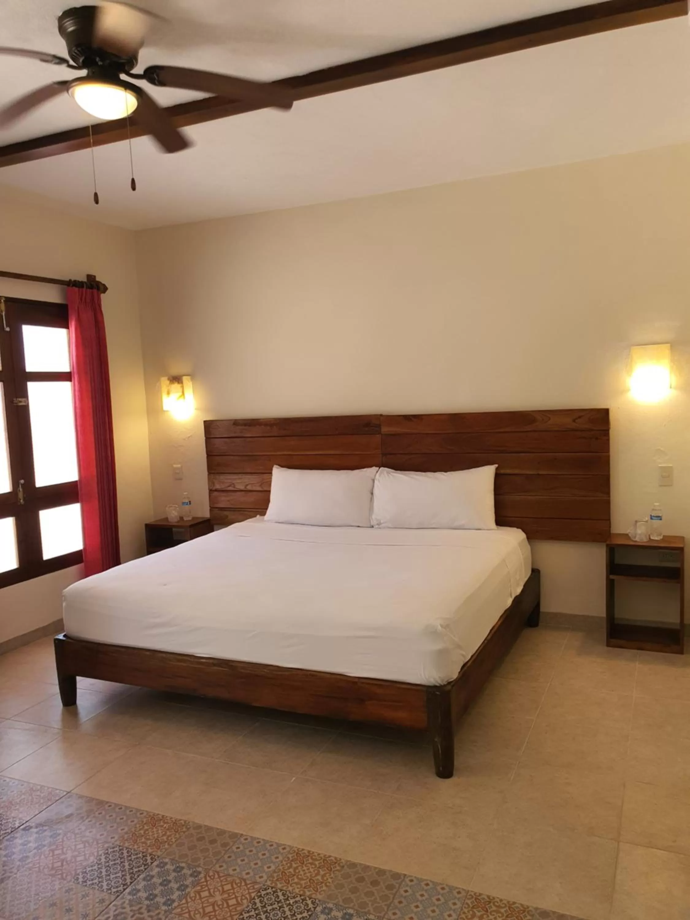 Property building, Bed in Hacienda María Elena Yucatán