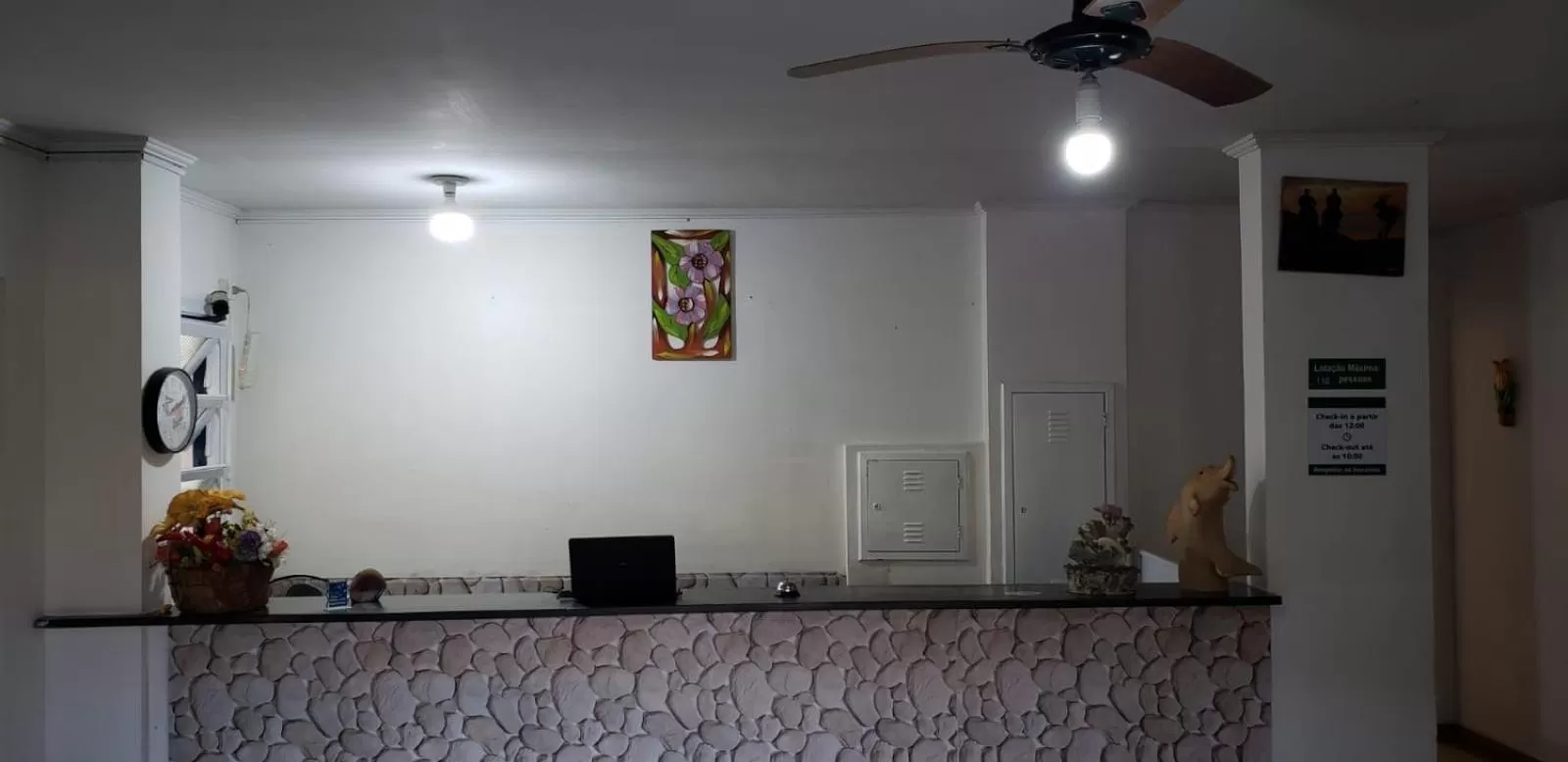 Lobby or reception in Hotel Nevada Ubatuba