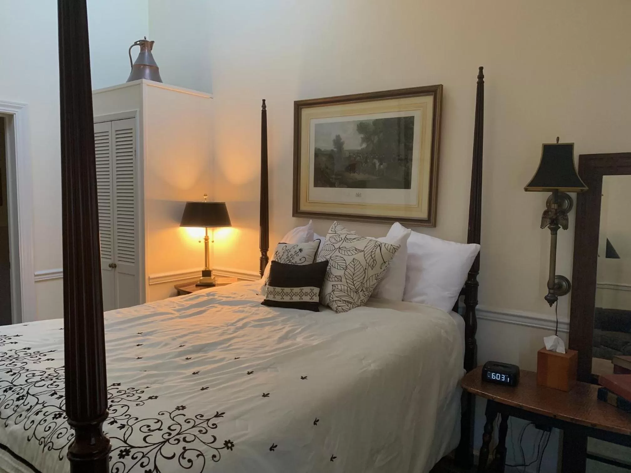 Bed in The Inn at Benicia Bay