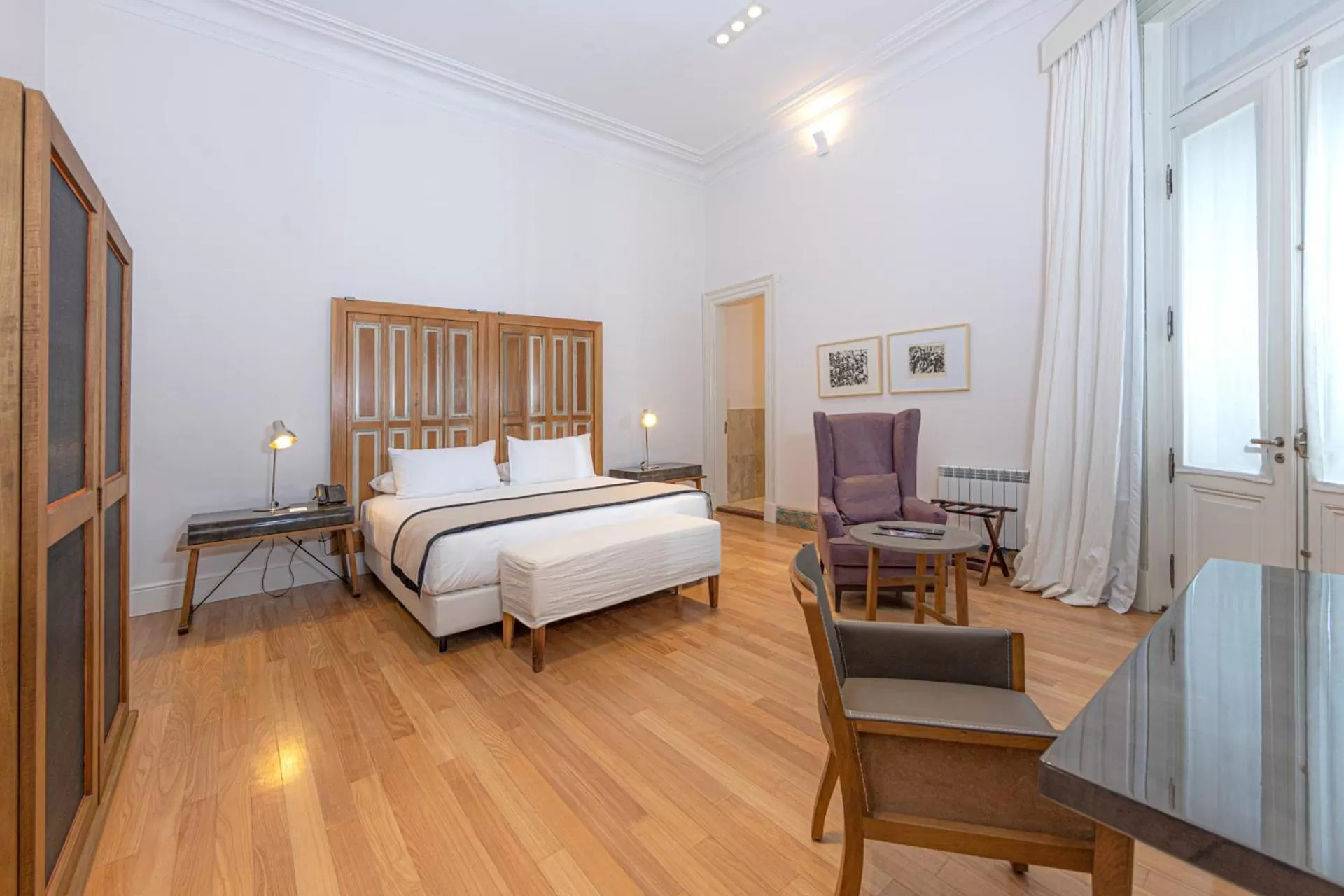 Bed in Cassa Lepage Art Hotel Buenos Aires