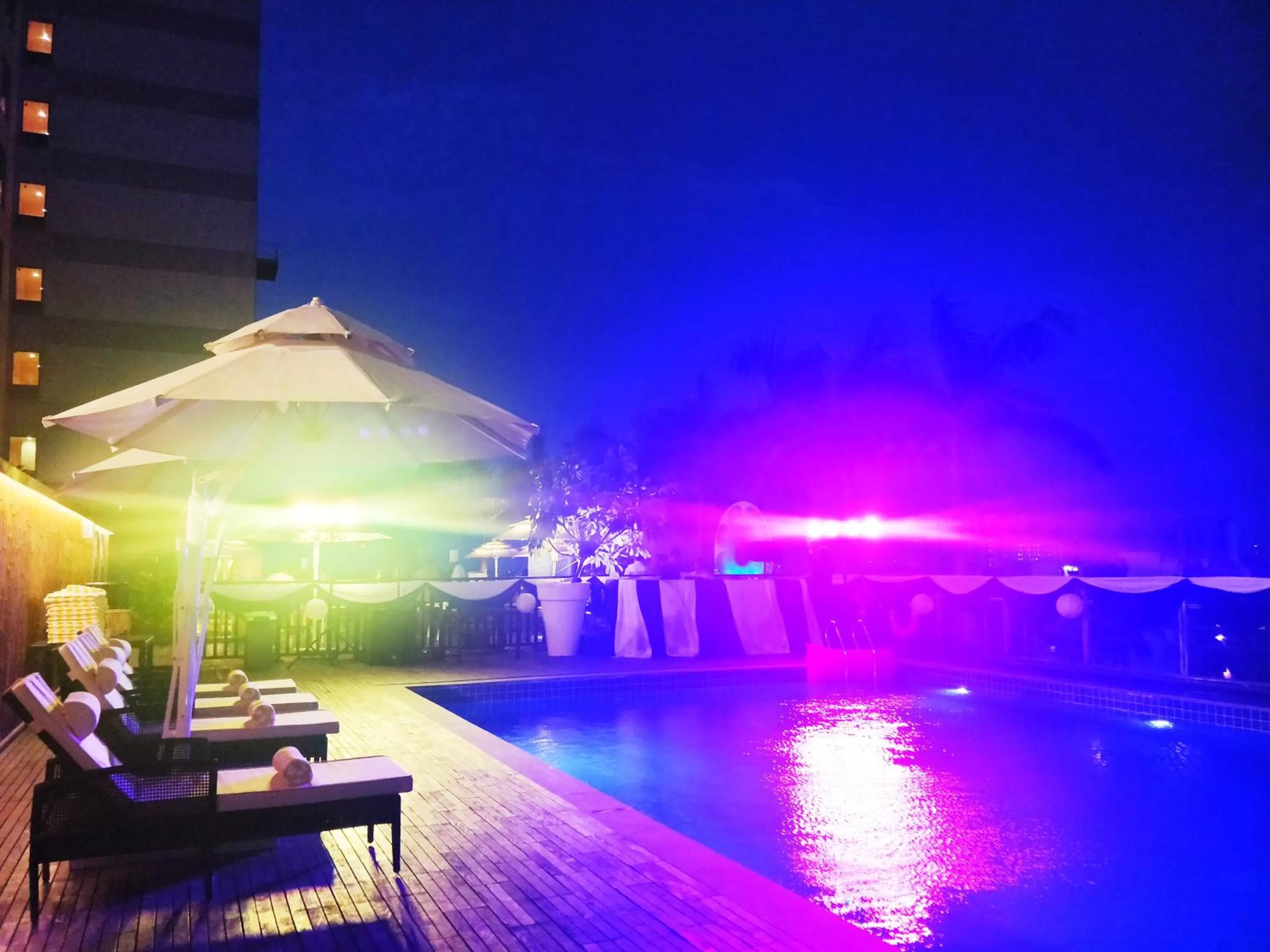 Swimming pool in Novotel Chennai OMR