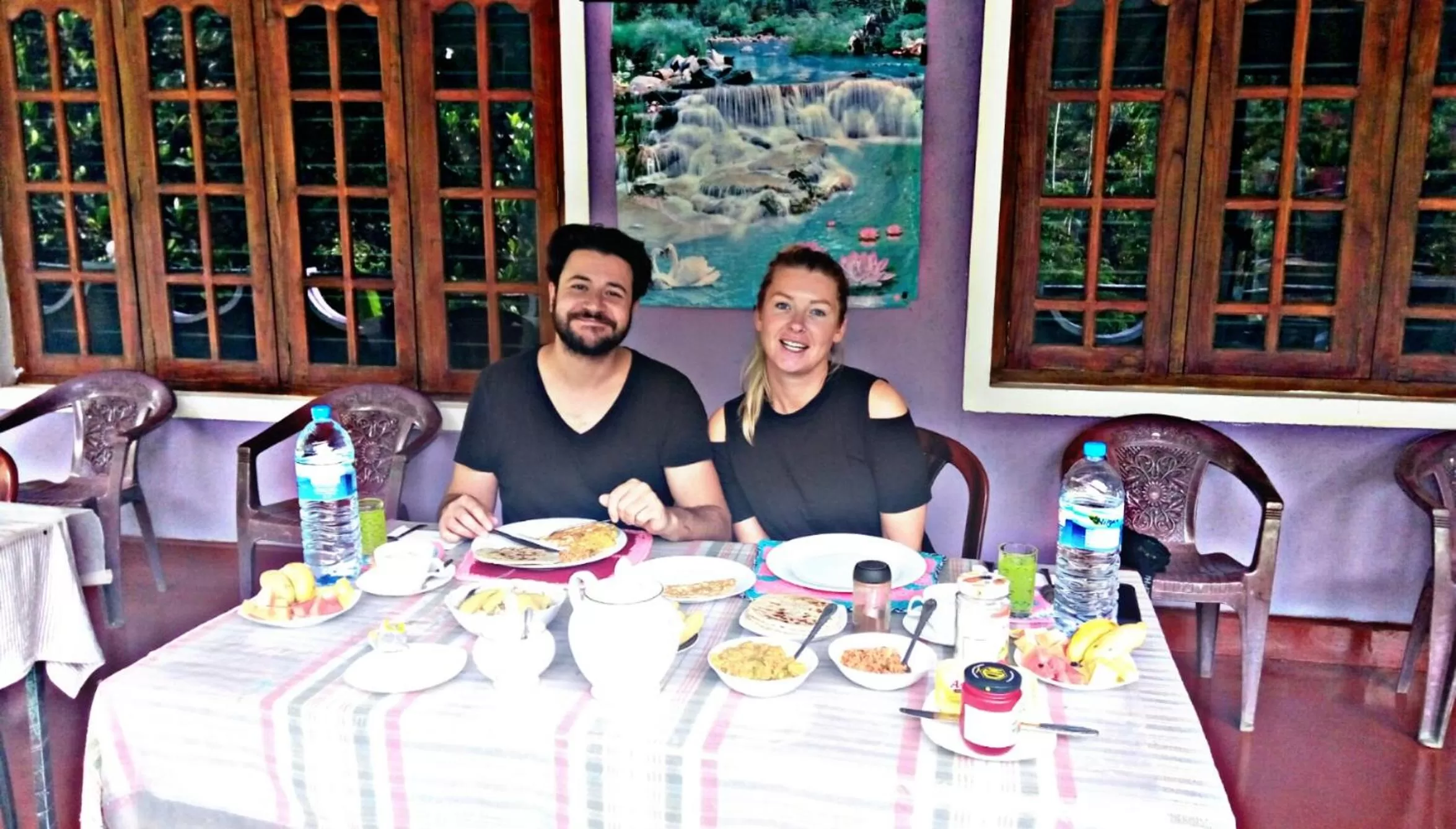 group of guests in Cozy Homestay Waterfall Road Ella