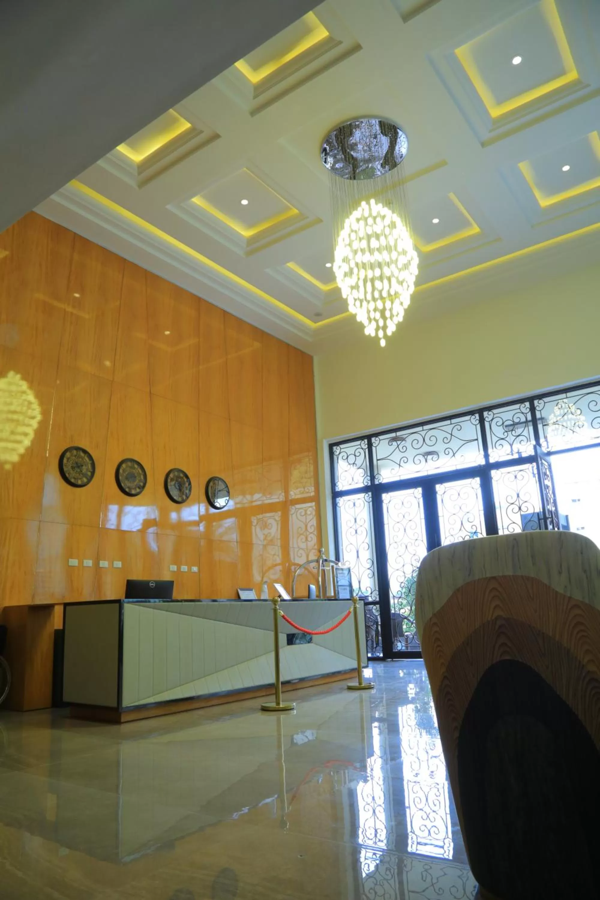 Lobby or reception in Check Inn Hotel Addis Ababa
