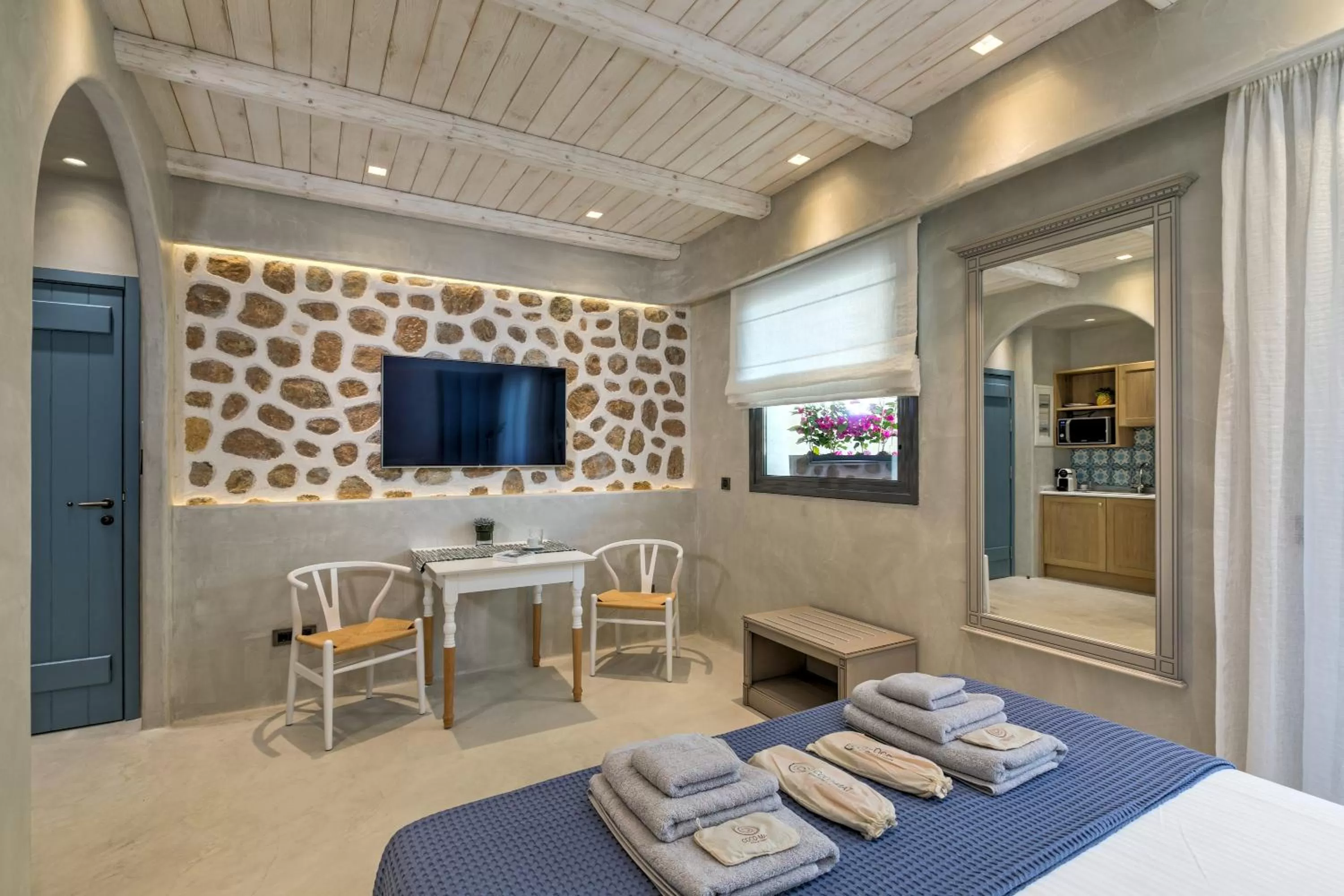 Bedroom, Bed in Estia Boutique Apartments