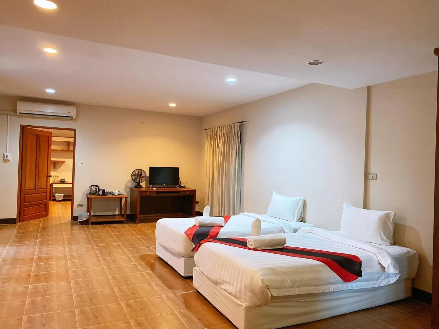 Bed in Sasidara Resort Nan