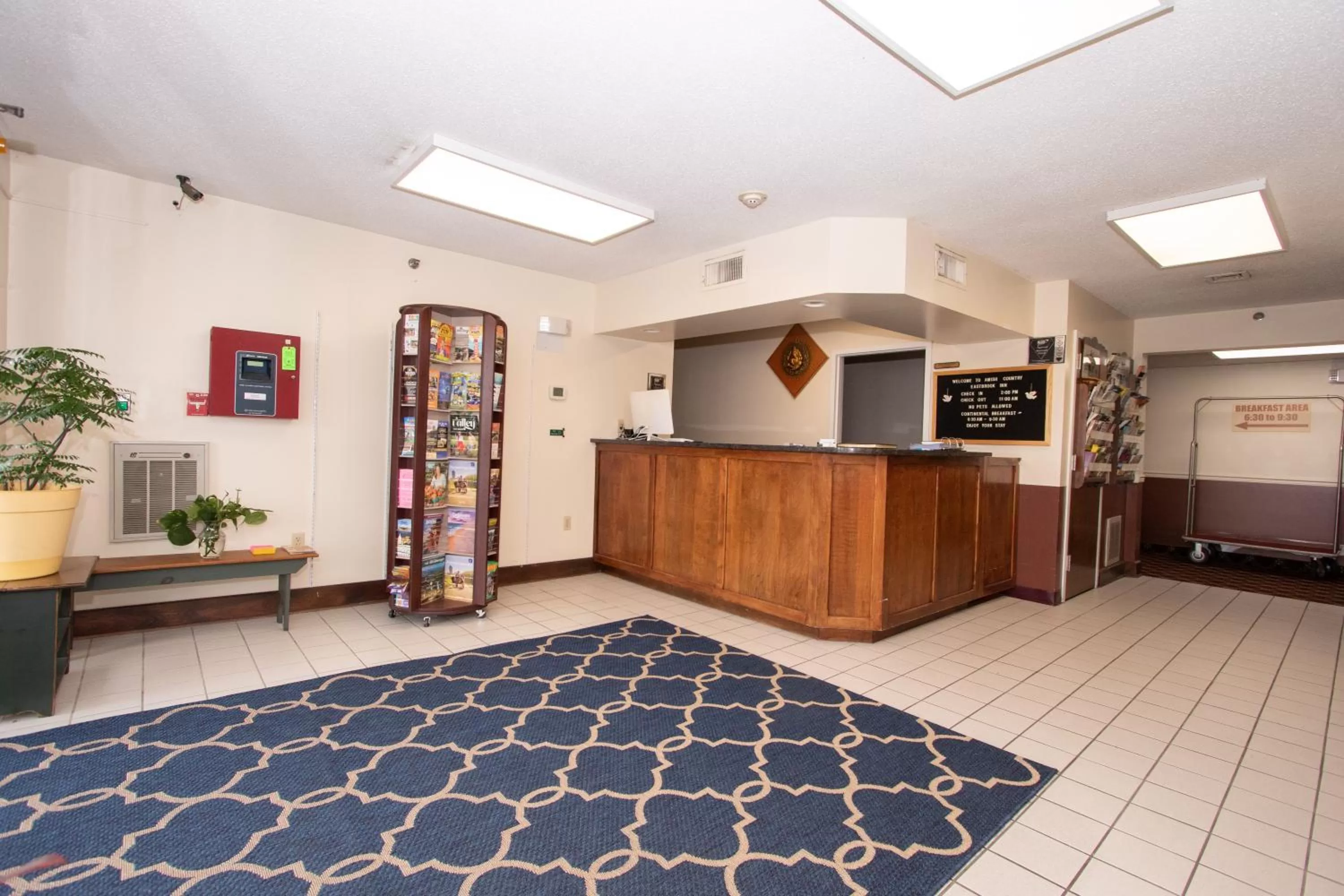 Lobby or reception in Eastbrook Inn