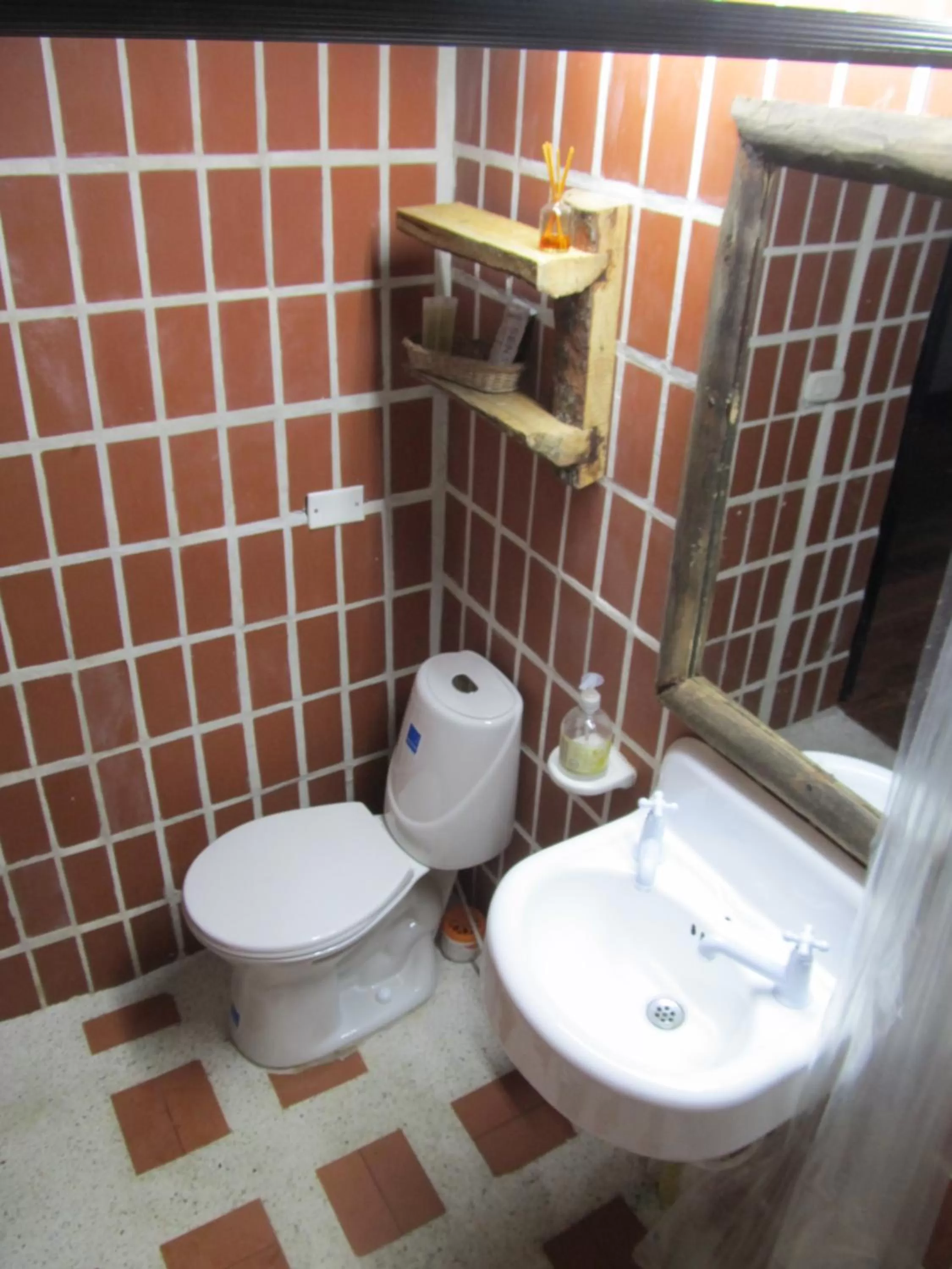 Bathroom in Finca Campestre La Adelita B&B