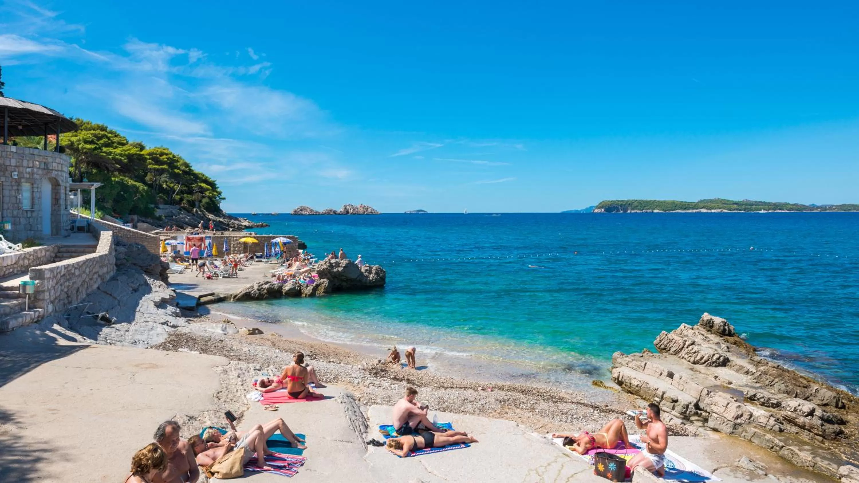 Beach in Hotel Splendid