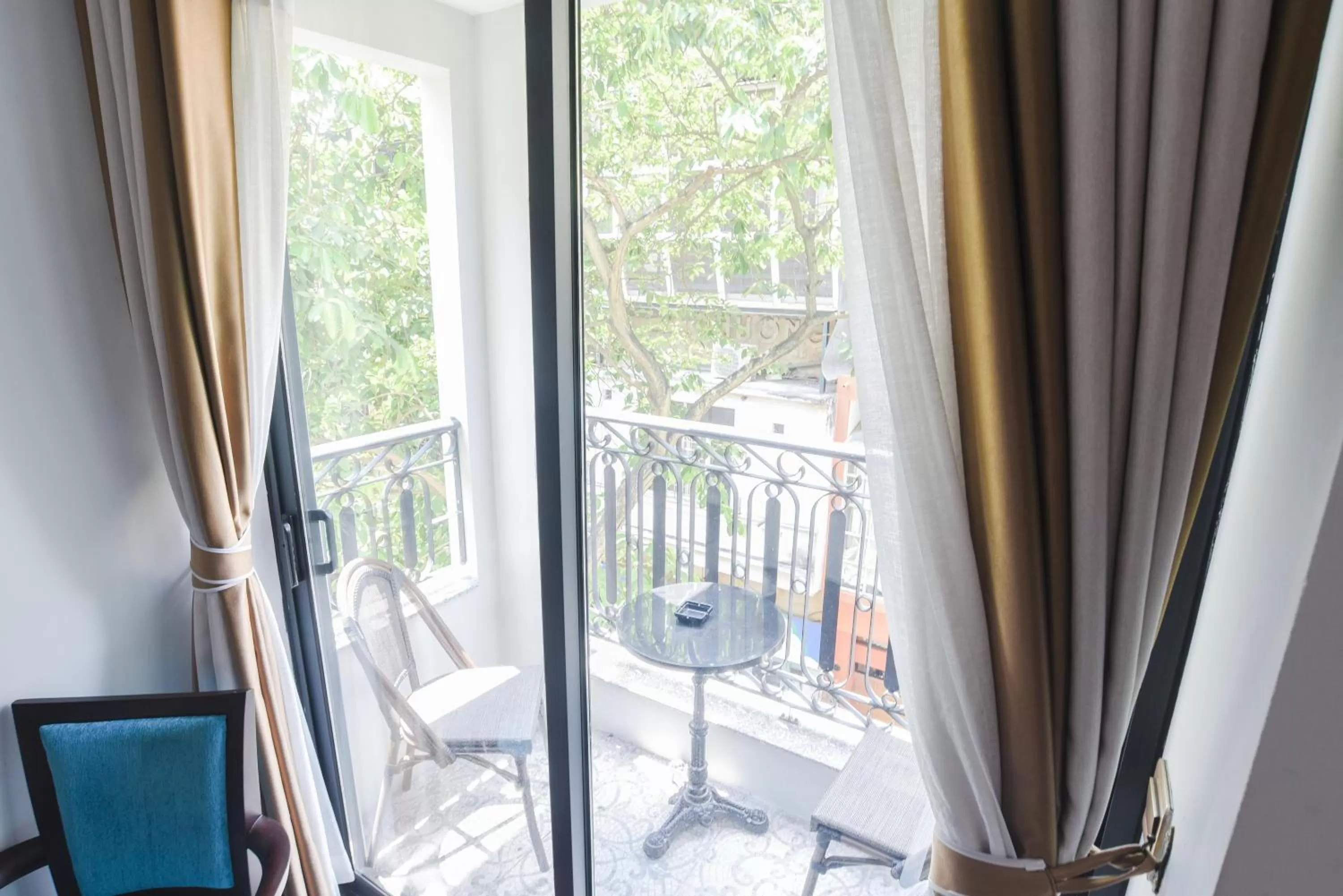 Balcony/Terrace in Golden Legend Boutique Hotel