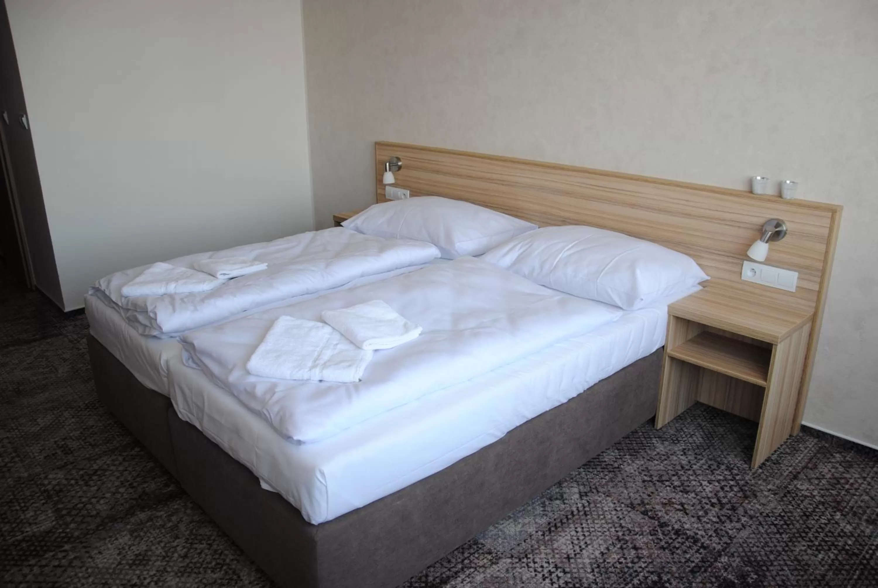 Bed in Hotel Labe