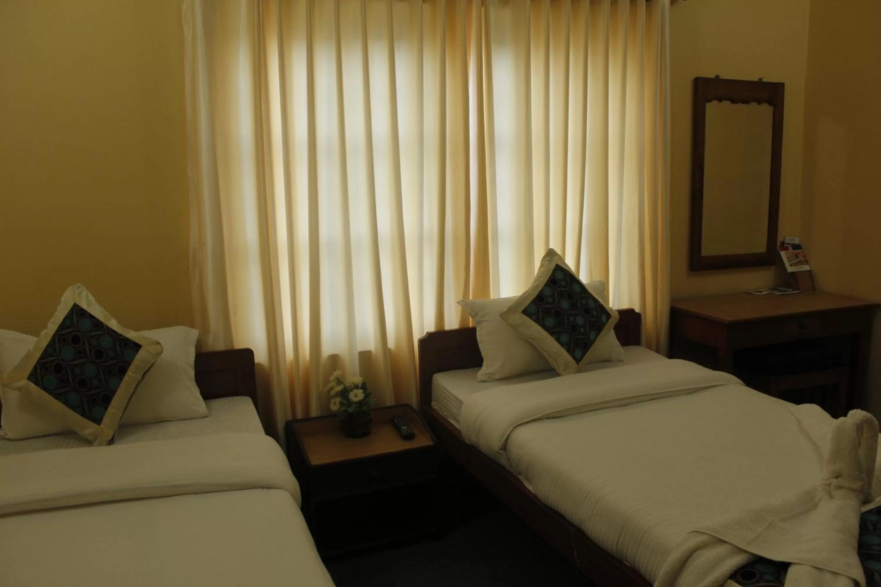 Photo of the whole room, Bed in Hotel Nana Pokhara